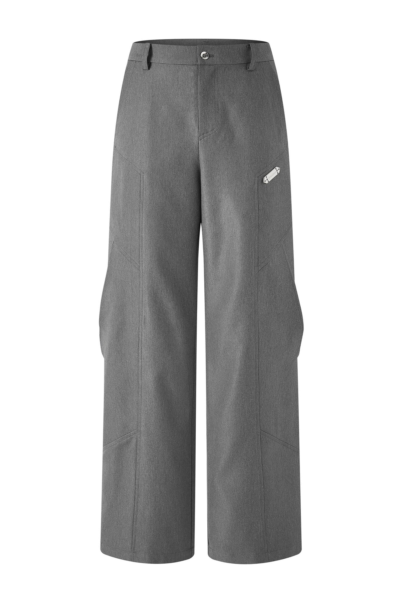 TIWILLTANG Essential Multi-Pocket Panel Straight-Leg Pants-Pants-S (Preorder)-Free Shipping Leatheretro