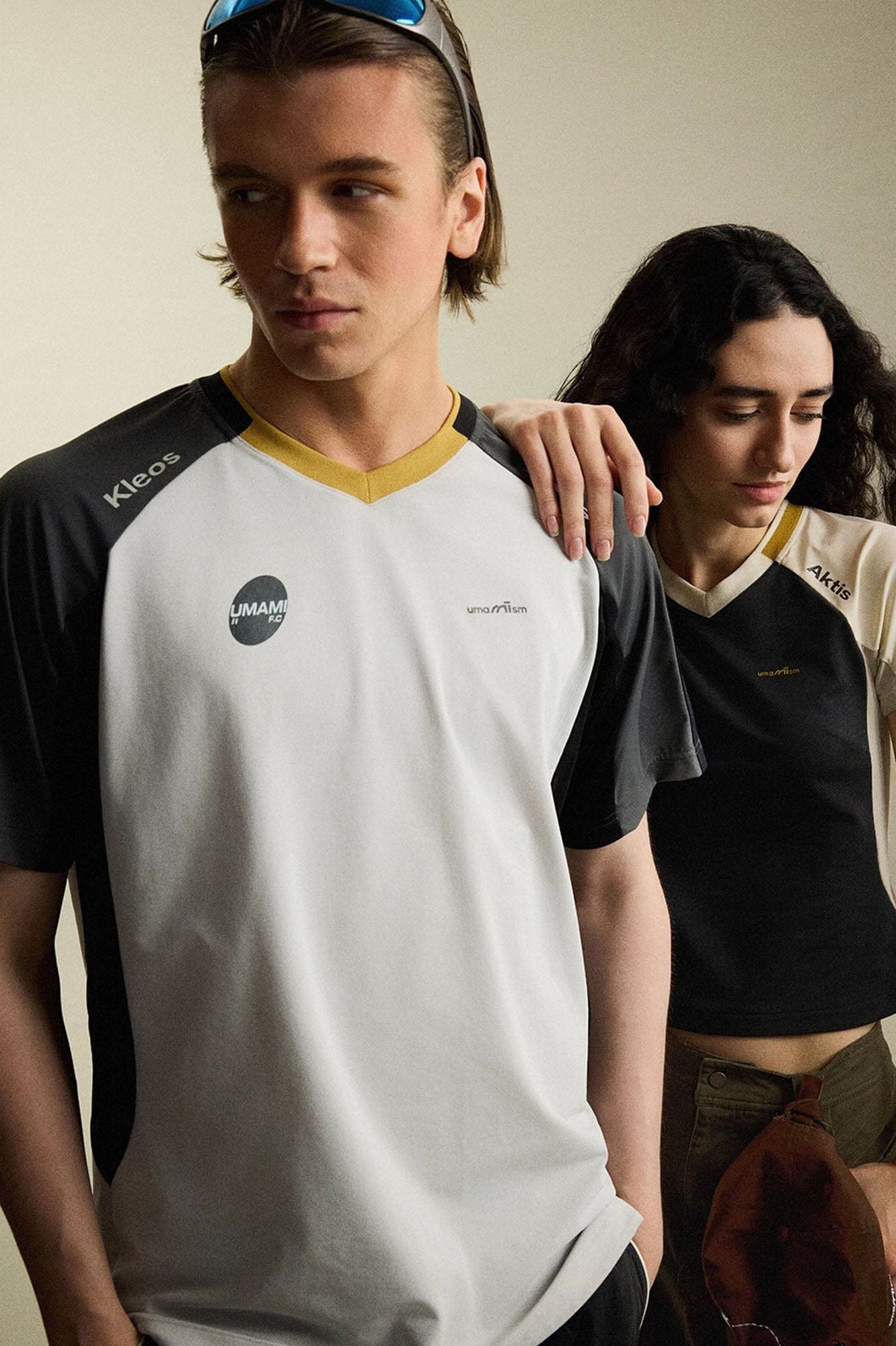 UMAMIISM Contrast Half-Zip Quick-Dry T-Shirt-T Shirt-XS-Dark Gray-Free Shipping Leatheretro