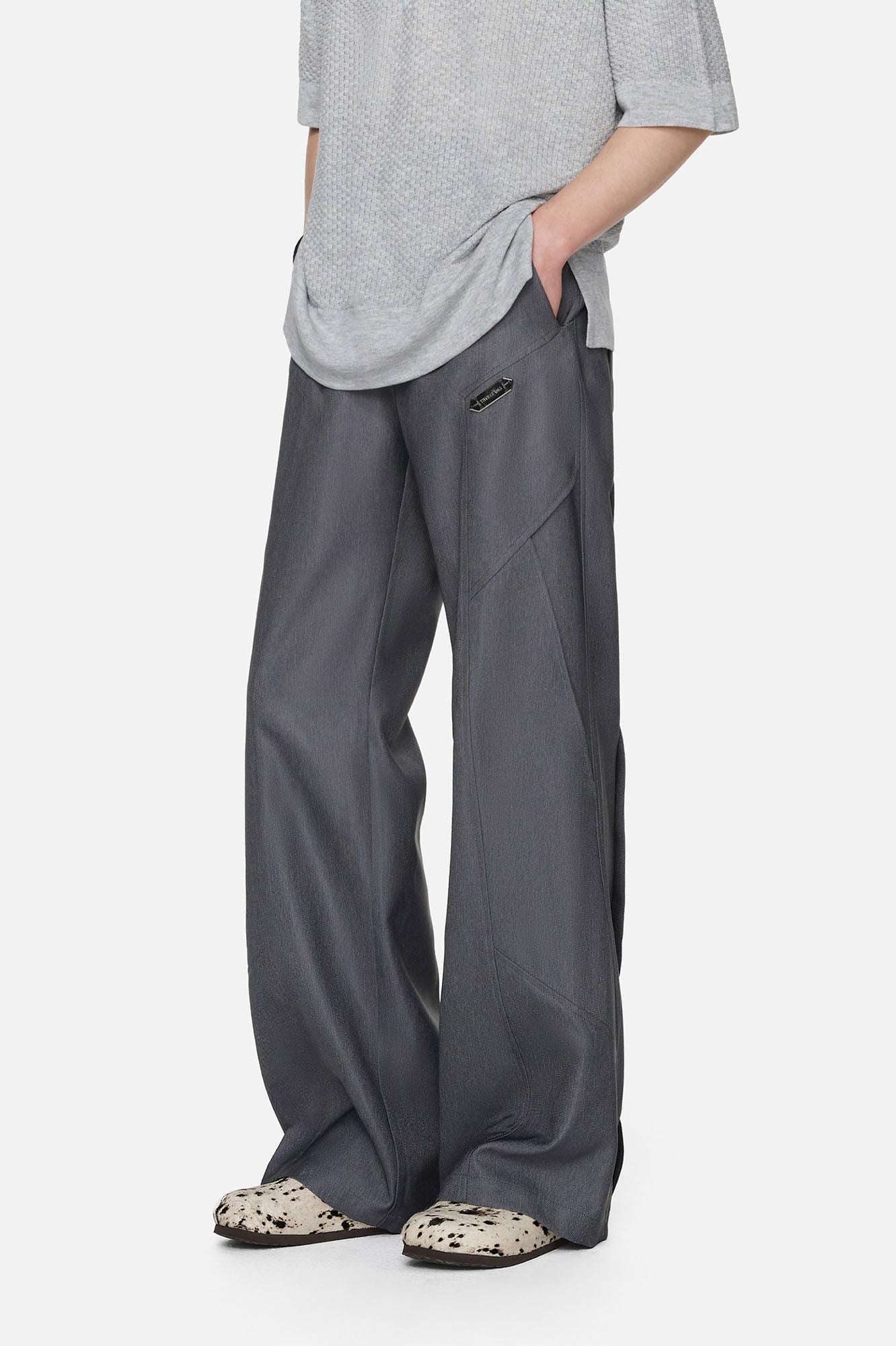 TIWILLTANG Essential Multi-Pocket Panel Straight-Leg Pants-Pants-S (Preorder)-Free Shipping Leatheretro