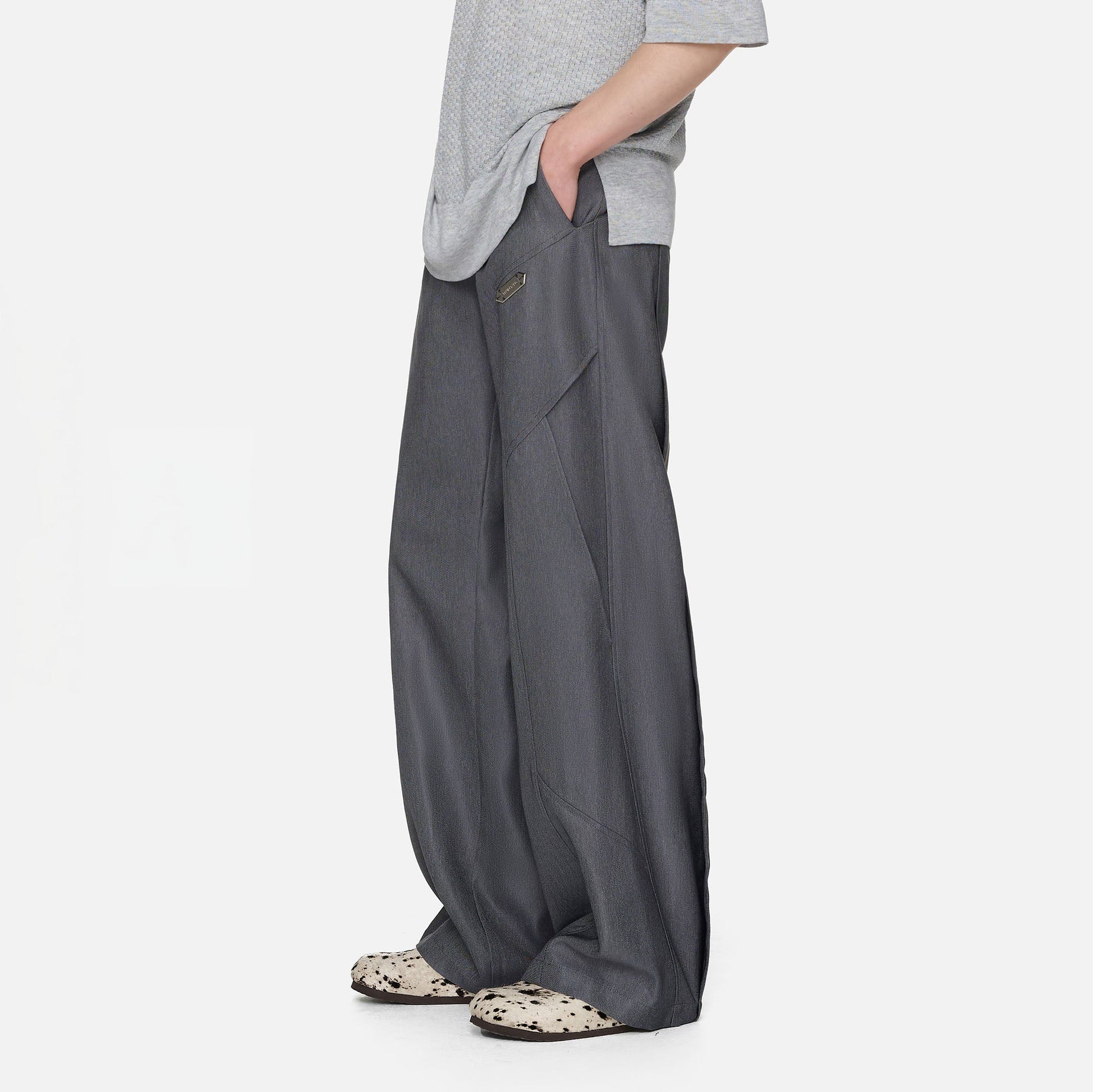 TIWILLTANG Essential Multi-Pocket Panel Straight-Leg Pants-Pants-S (Preorder)-Free Shipping Leatheretro