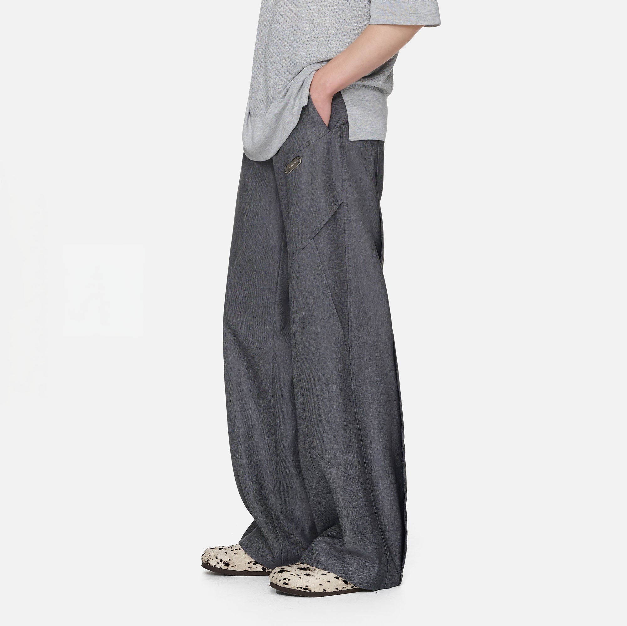 TIWILLTANG Essential Multi-Pocket Panel Straight-Leg Pants-Pants-S (Preorder)-Free Shipping Leatheretro