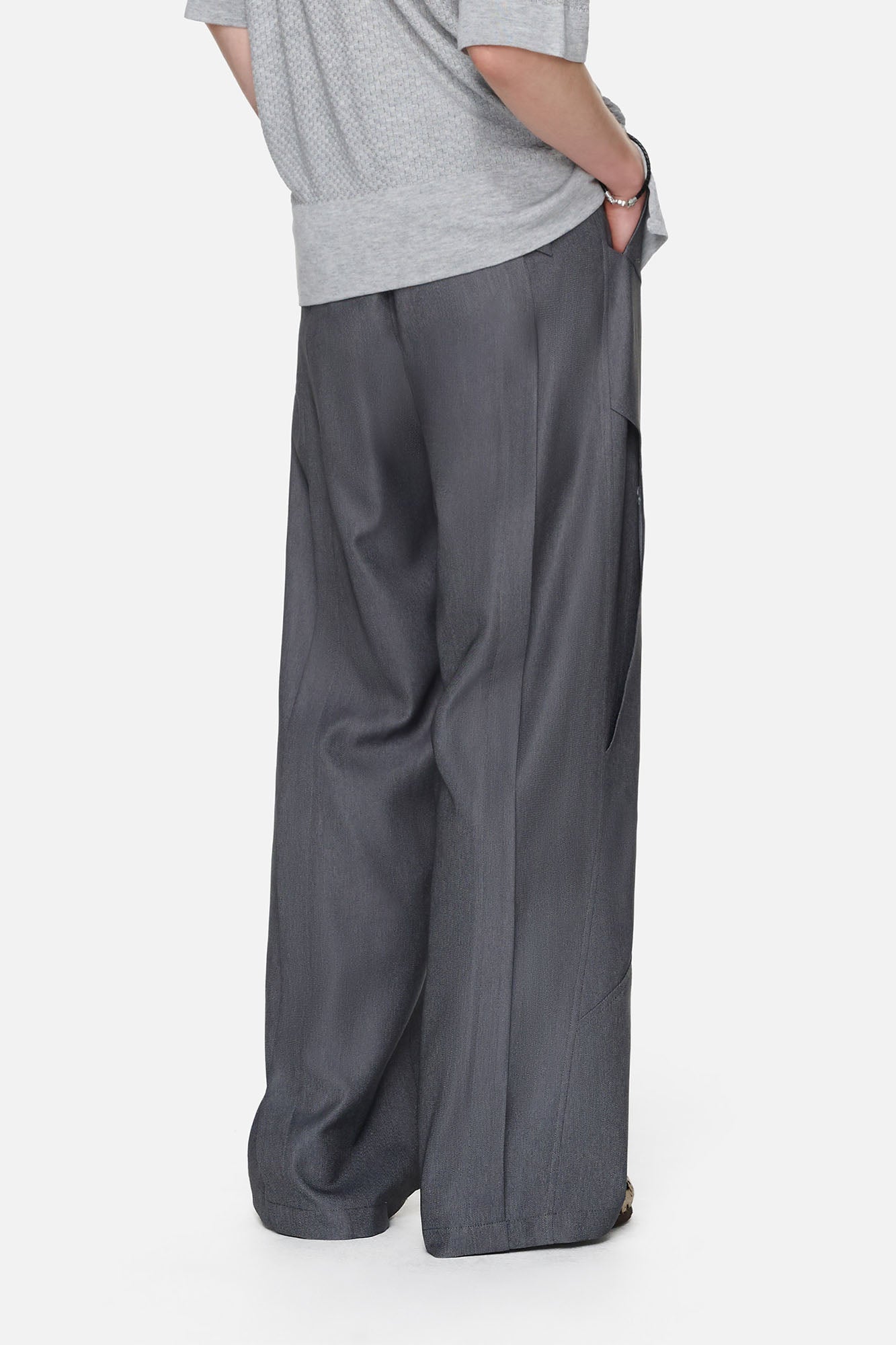 TIWILLTANG Essential Multi-Pocket Panel Straight-Leg Pants-Pants-S (Preorder)-Free Shipping Leatheretro