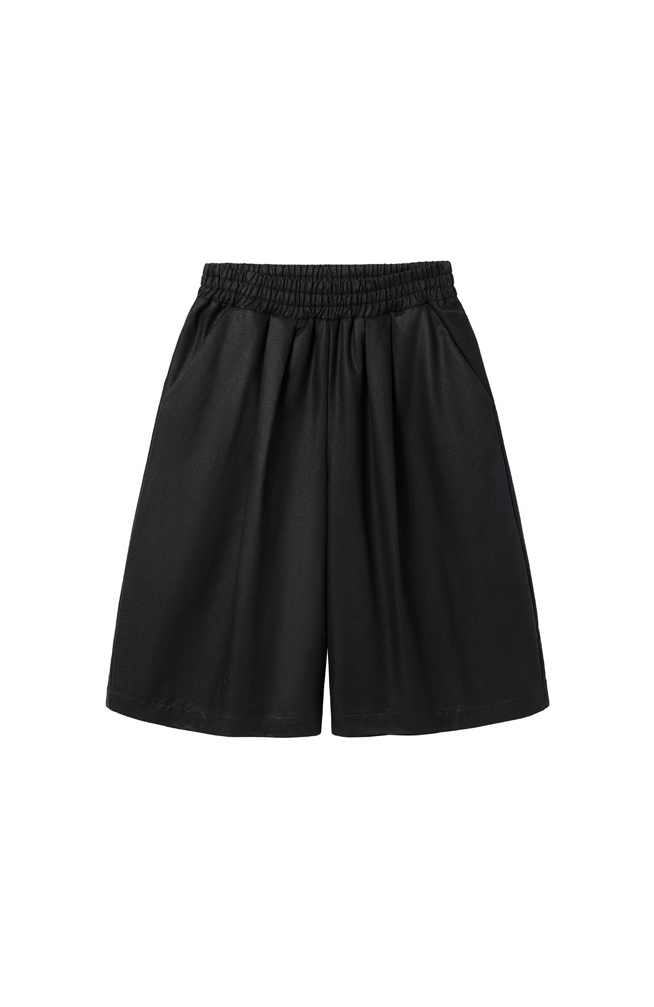 ALVNG AR ANTS Pleated Balloon Shorts-Shorts-S-Purple-Free Shipping Leatheretro