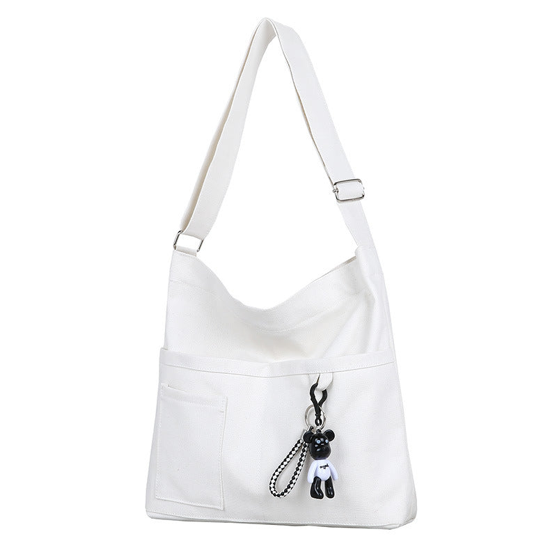 Large Capacity Crossbody Bag for Women-handbags-White-Free Shipping Leatheretro