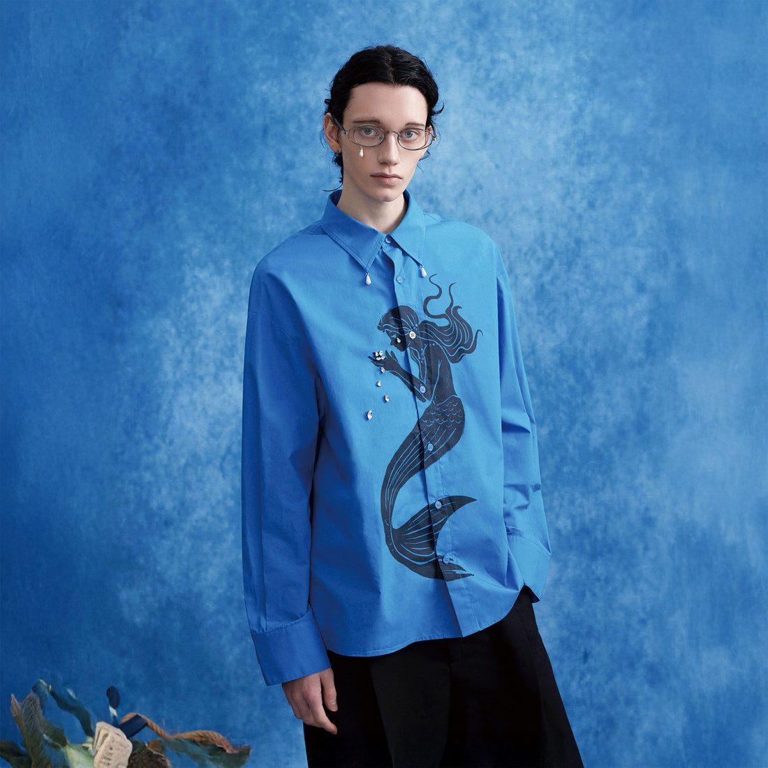 OIPWORD Diamond-Drop Siren Shirt-Shirt-S-Free Shipping Leatheretro