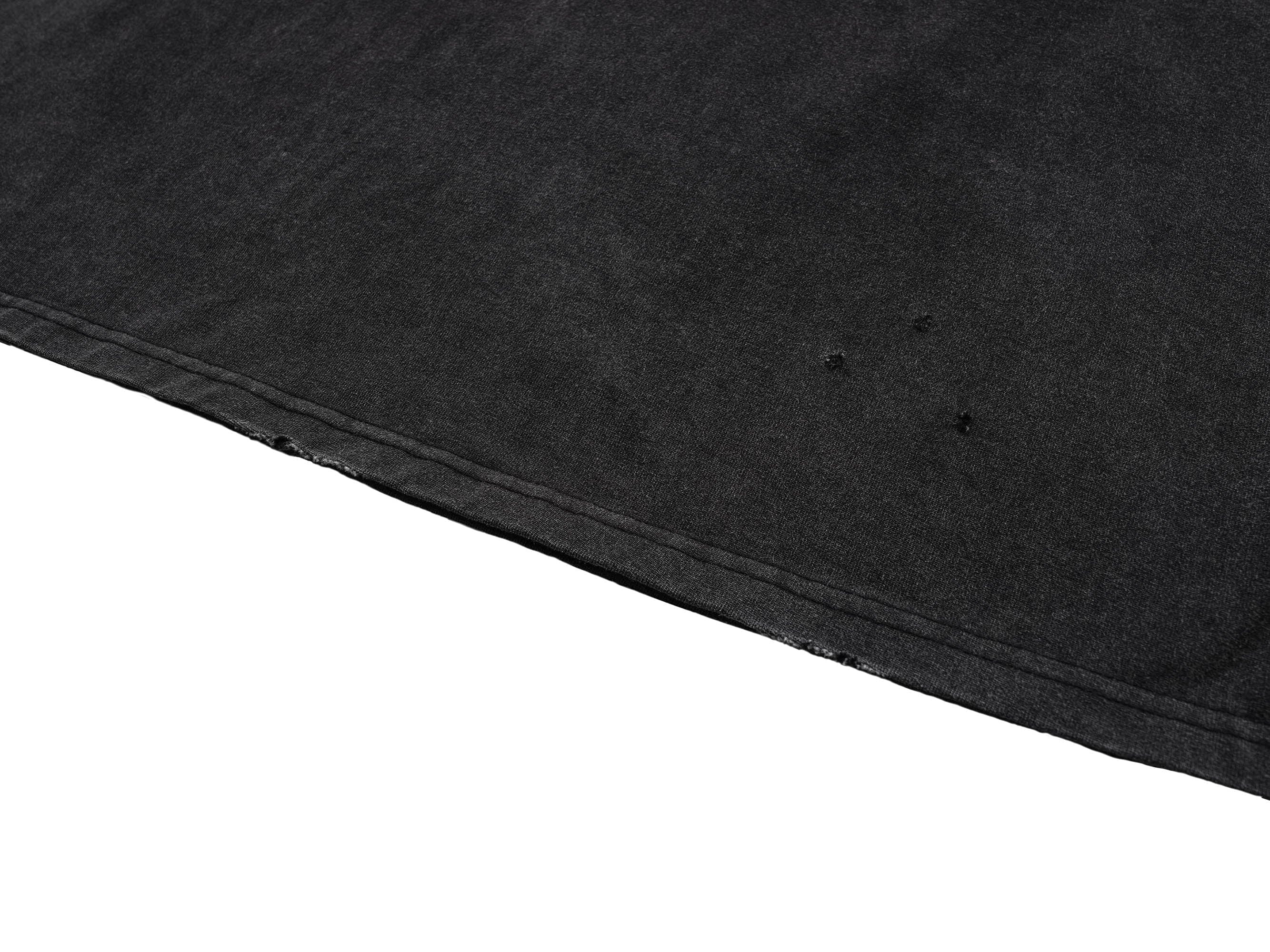 UNDERWATER Hellbound Wing Distressed Spliced Long-Sleeve Tee-L/S Tee-S-Free Shipping Leatheretro