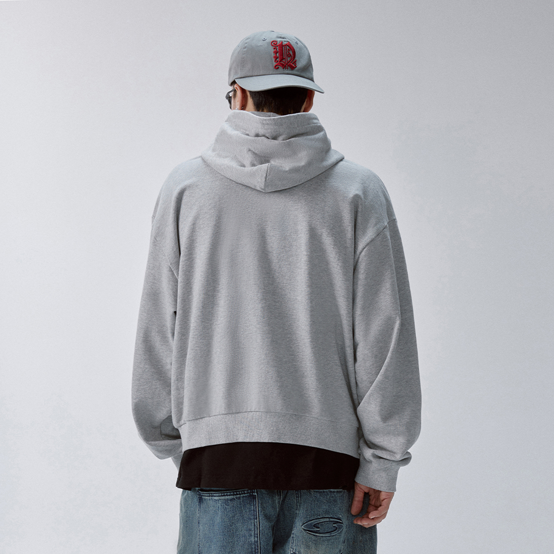 F2CE Crest Emblem Patch Zip-Up Hoodie-Sweatshirt-S-Free Shipping Leatheretro