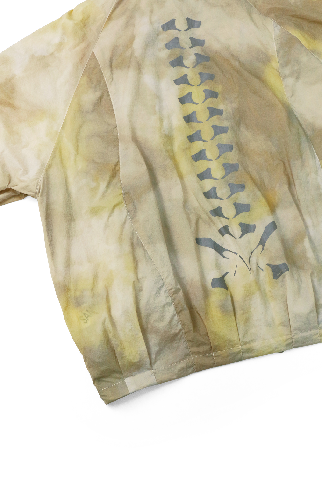 RELABEL Acid-Wash Balloon Hem Hooded Jacket Yellow-Jacket-XS (Preorder)-Free Shipping Leatheretro