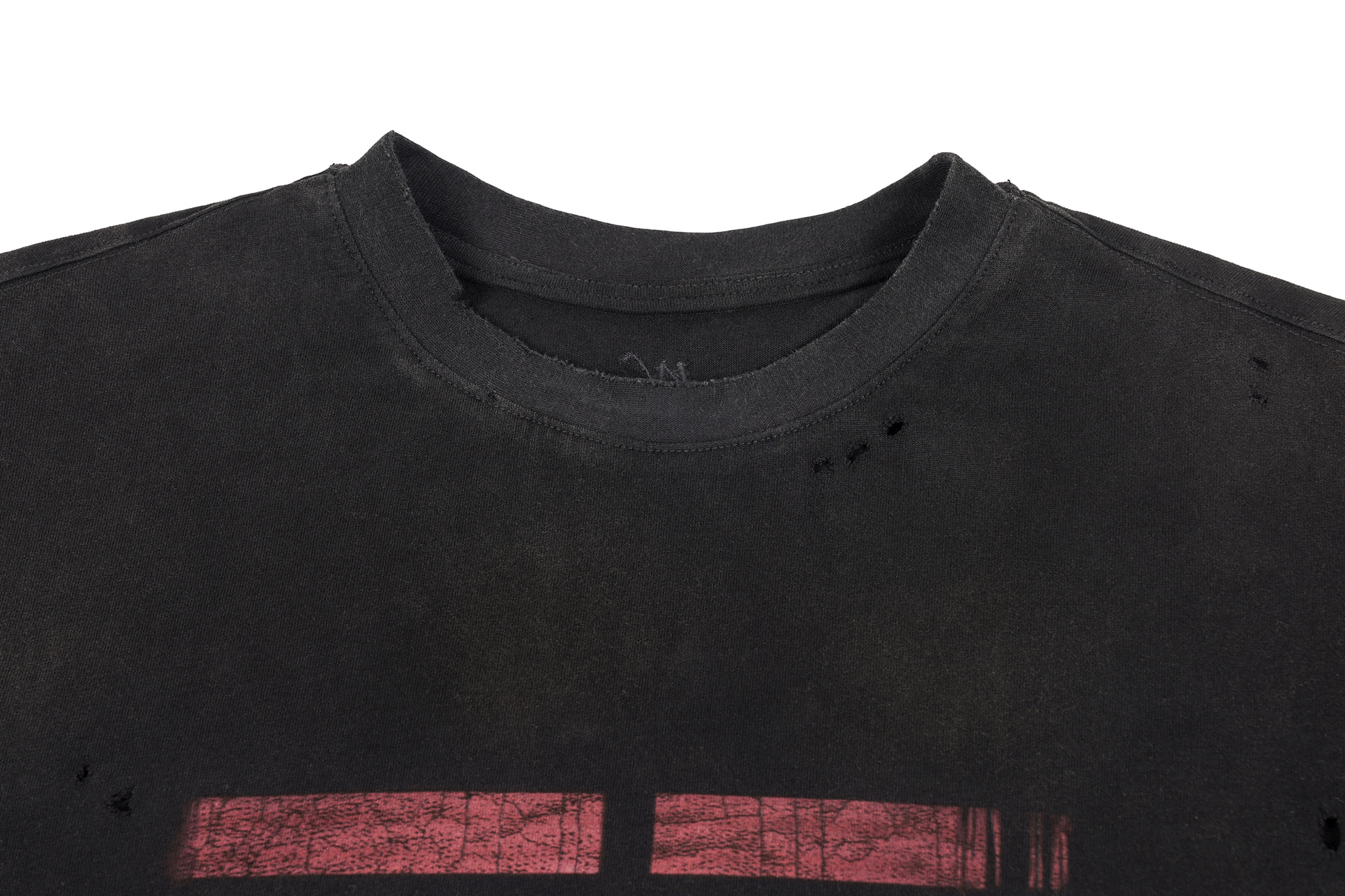 UNDERWATER Washed Distressed Graphic T-Shirt-T Shirt-S-Free Shipping Leatheretro
