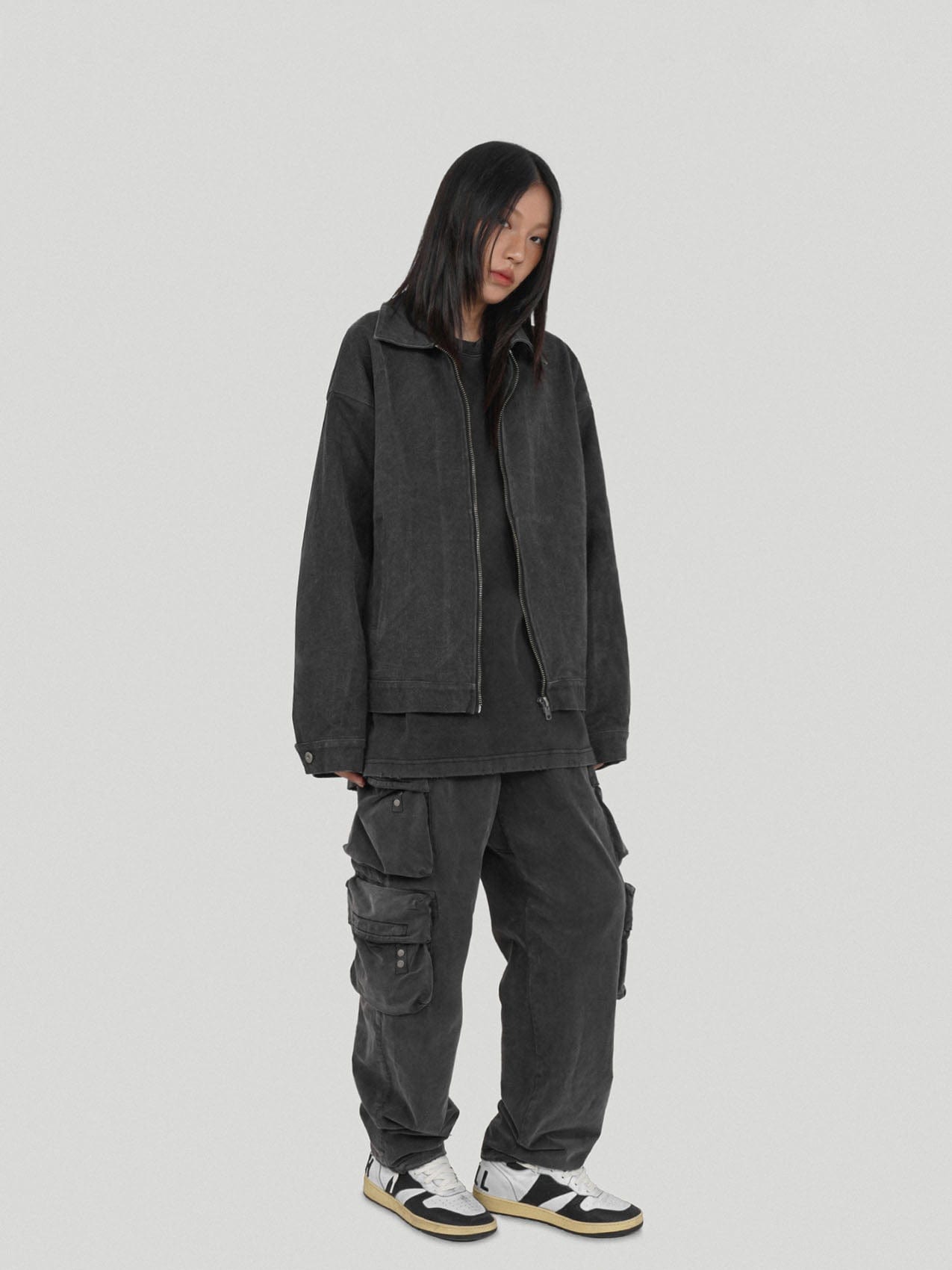 UNDERWATER Multi-pockets Utility Pants-Pants-S-Free Shipping Leatheretro