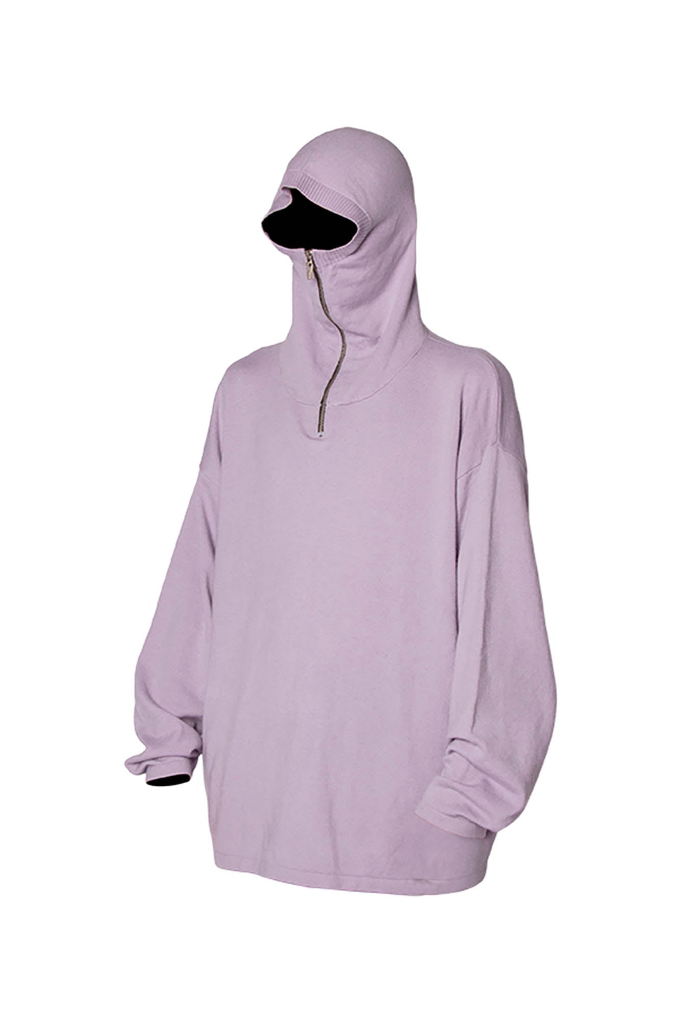RELABEL Butterfly Zip-Up Mask Wool-Blended Hoodie-Hoodie-XS-Free Shipping Leatheretro