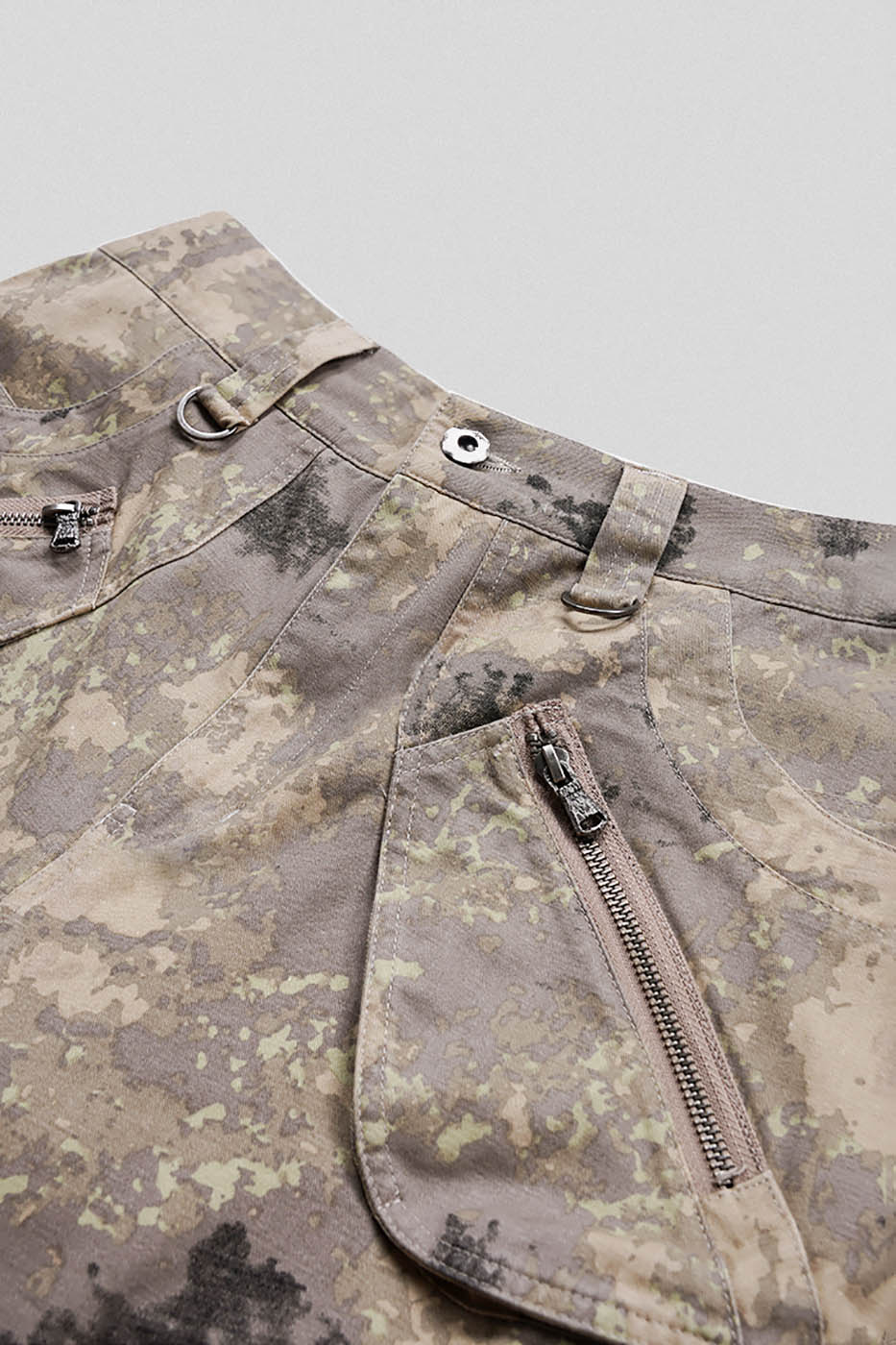 UNDERWATER Multi-Pocket Desert Cargo-Pants-S-Free Shipping Leatheretro