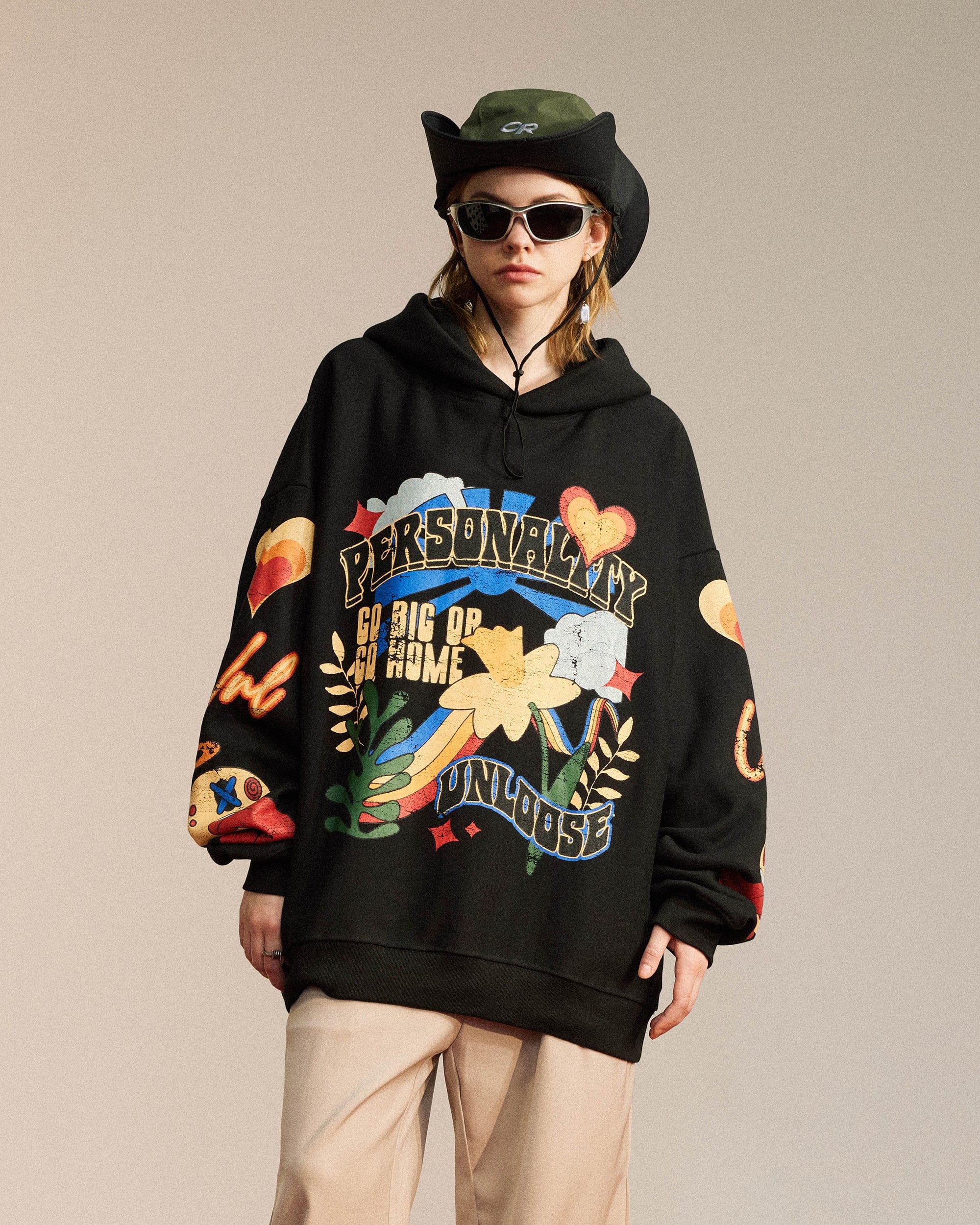 OVDY The Color Dopamine Hoodie-Hoodie-S-Free Shipping Leatheretro