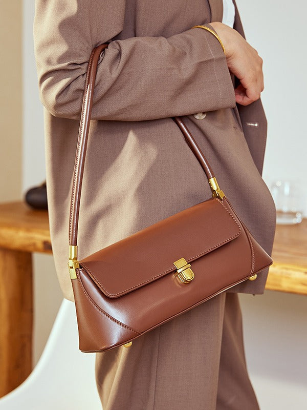 Women Summer French Shoulder Bag - Retro Style Luxury Piece-Shoulder Bag-Black-Free Shipping Leatheretro