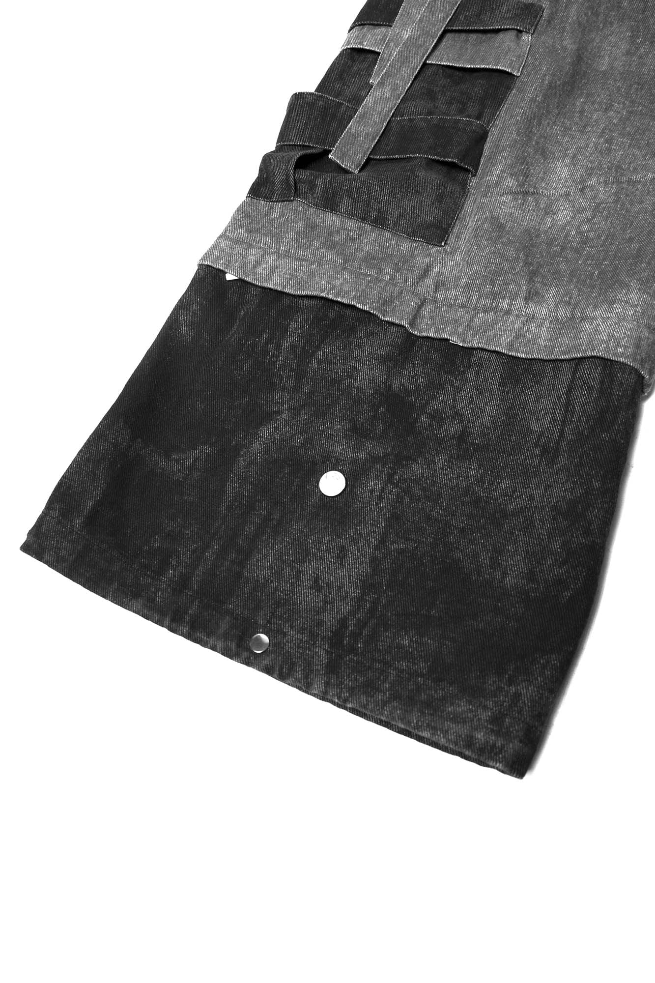 RELABEL Multi-Detachable Straps Cargo-Pants-XS-Gray-Free Shipping Leatheretro