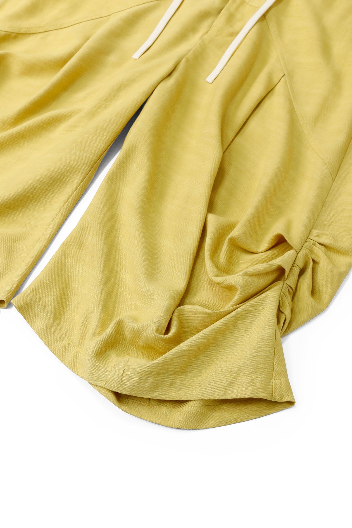 RELABEL Ruched Tencel-Acetate Oversized Shorts-Shorts-XS-Black-Free Shipping Leatheretro