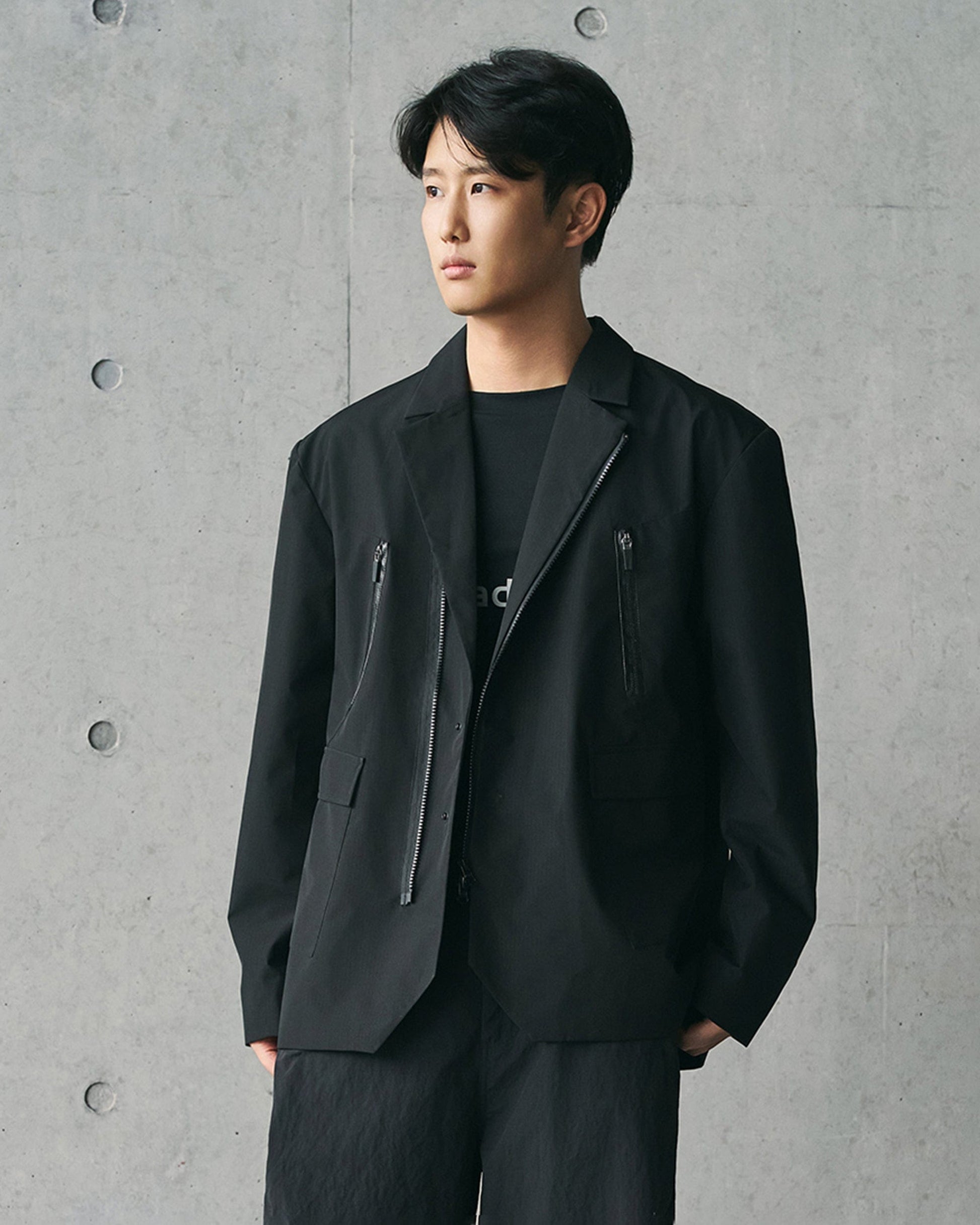 ENSHADOWER Modern Multi-pocket Zipper Outdoor Blazer-Jacket-S-Free Shipping Leatheretro