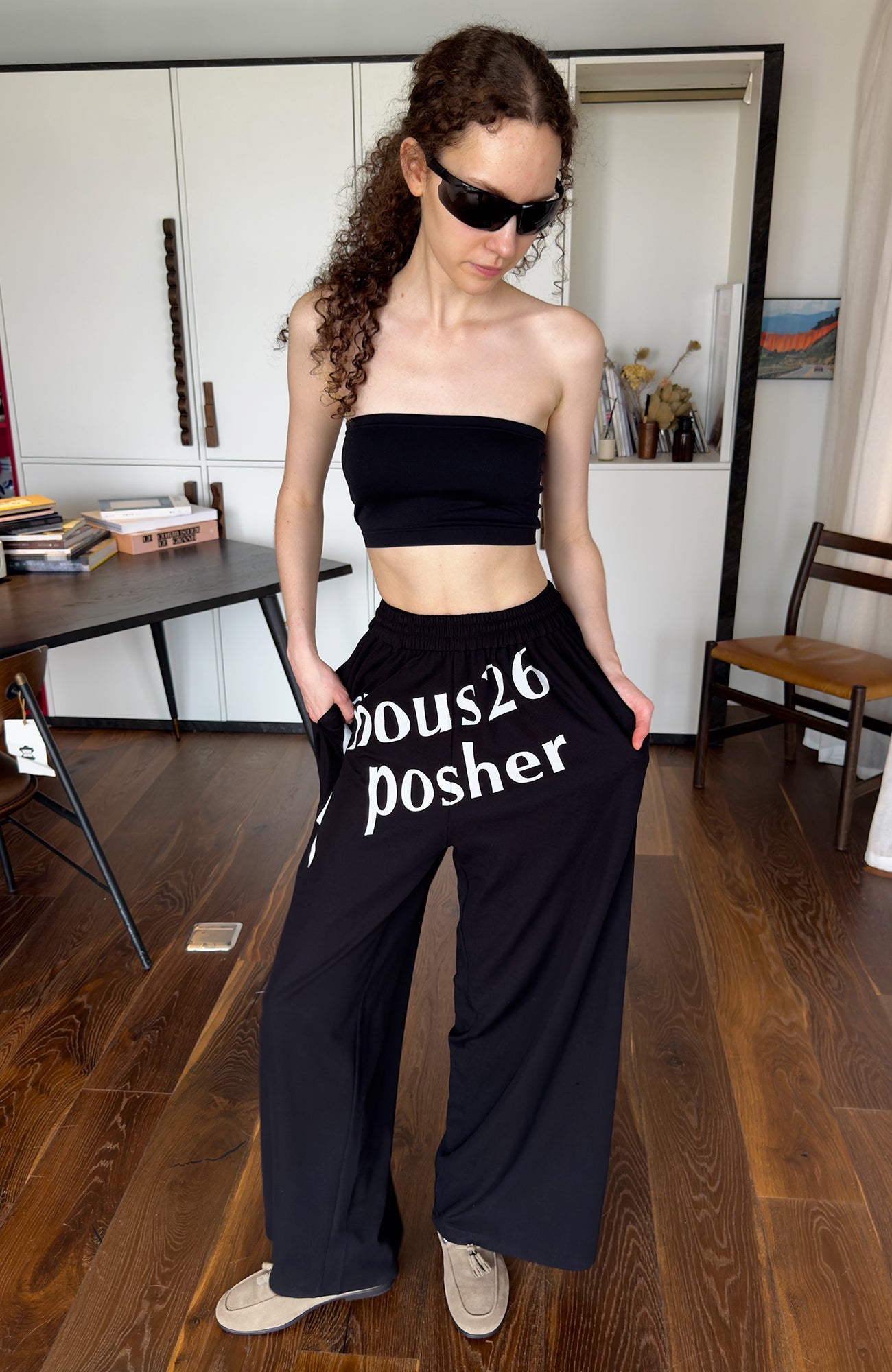 MIICHOUS UV-Protect Graphic Pants-Pants-S (Preorder)-Blue-Free Shipping Leatheretro