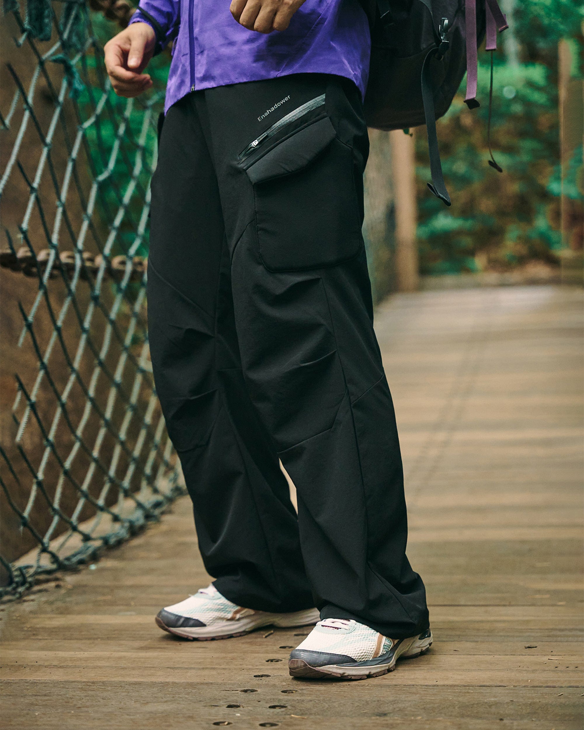 ENSHADOWER Waterproof Pleated Foam Pocket Hiking Pants-Pants-S-Free Shipping Leatheretro