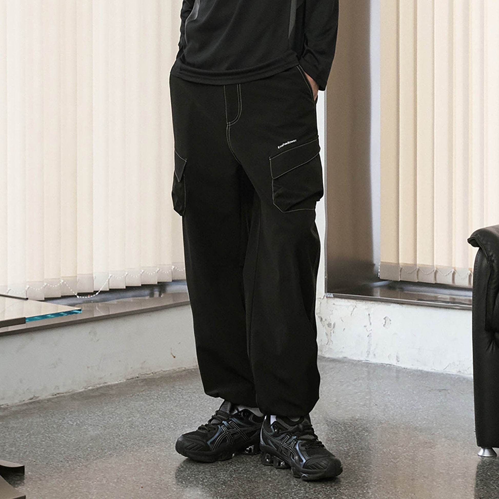 ENSHADOWER Stitched Multi-Pocket Jogger Pants-Pants-S-Free Shipping Leatheretro