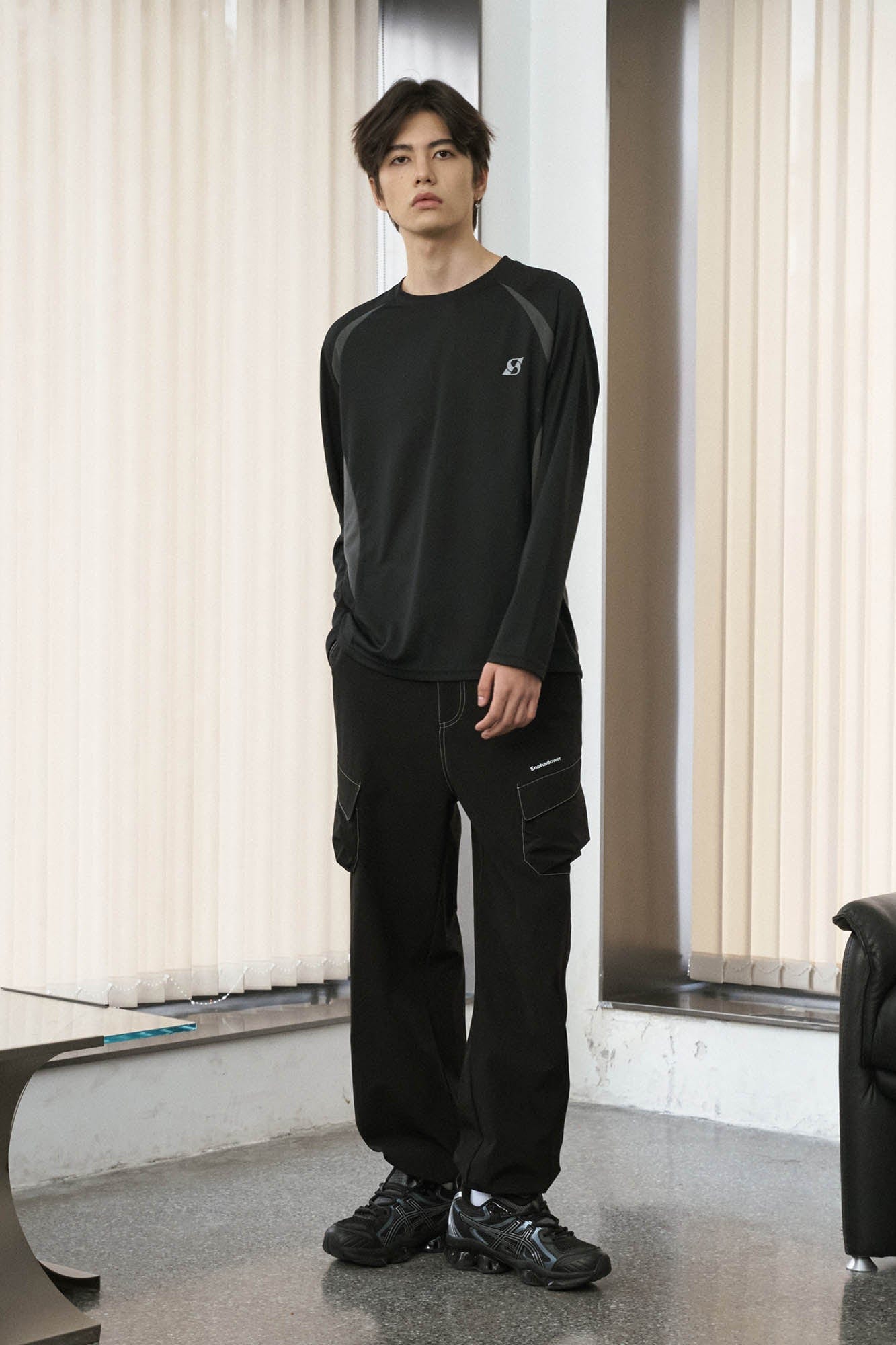 ENSHADOWER Stitched Multi-Pocket Jogger Pants-Pants-S-Free Shipping Leatheretro