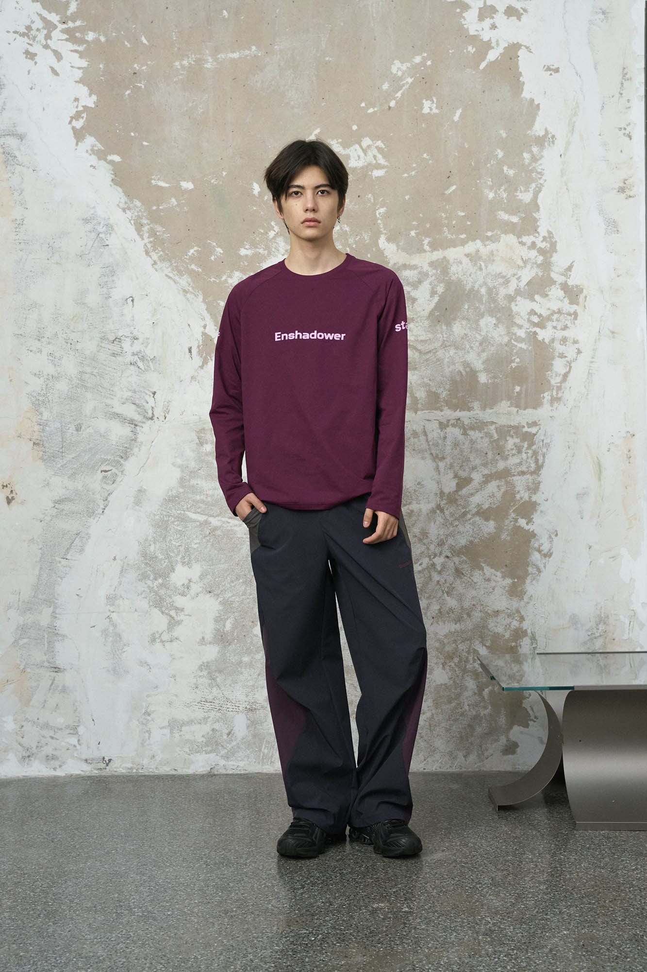 ENSHADOWER Spliced Quick Dry Straight-Leg Pants-Pants-S-Blue-Free Shipping Leatheretro