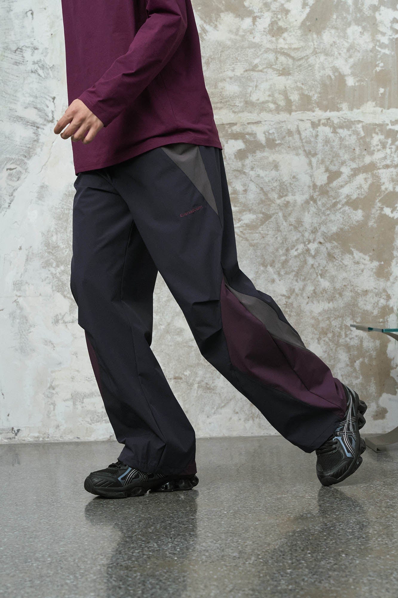 ENSHADOWER Spliced Quick Dry Straight-Leg Pants-Pants-S-Blue-Free Shipping Leatheretro