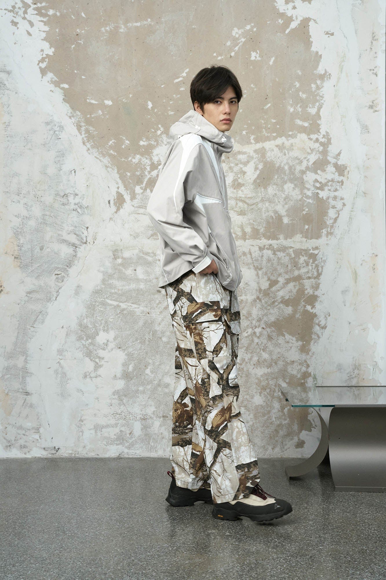 ENSHADOWER Spliced Multi-Pocket Waterproof Hooded Jacket-Jacket-S-Black-Free Shipping Leatheretro