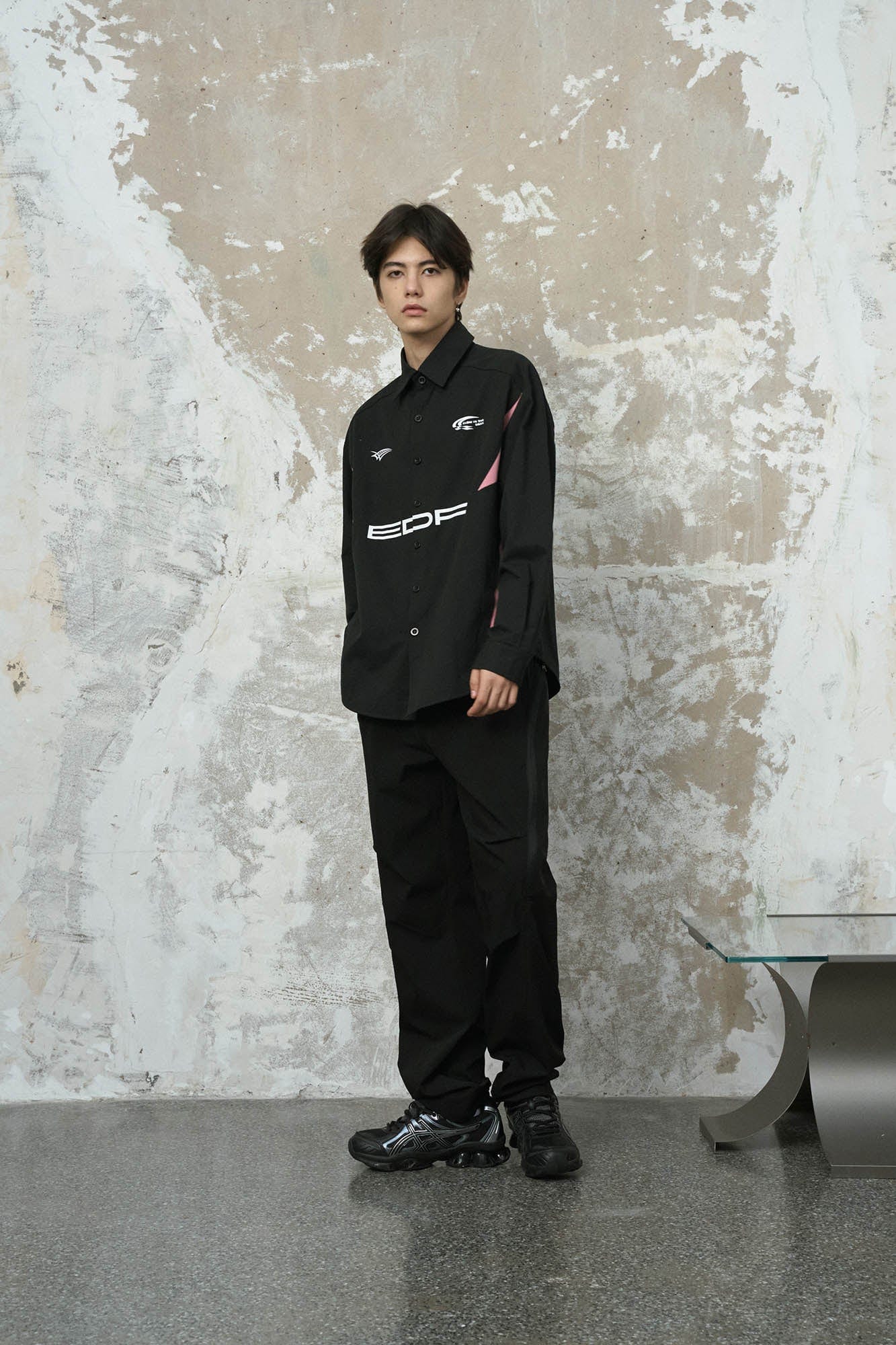 ENSHADOWER Racing Paneled Shirt-Shirt-S-Free Shipping Leatheretro