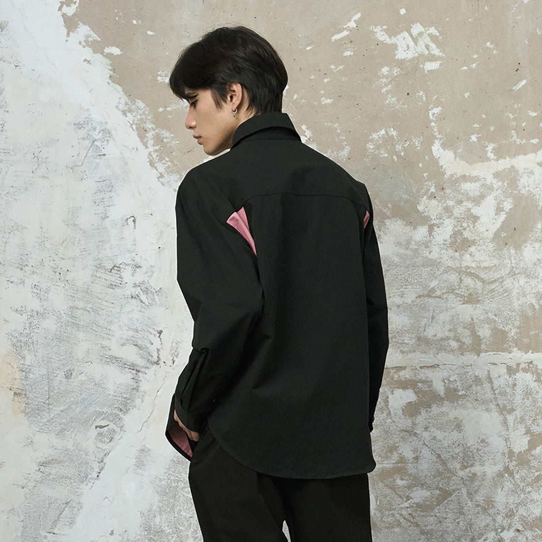 ENSHADOWER Racing Paneled Shirt-Shirt-S-Free Shipping Leatheretro