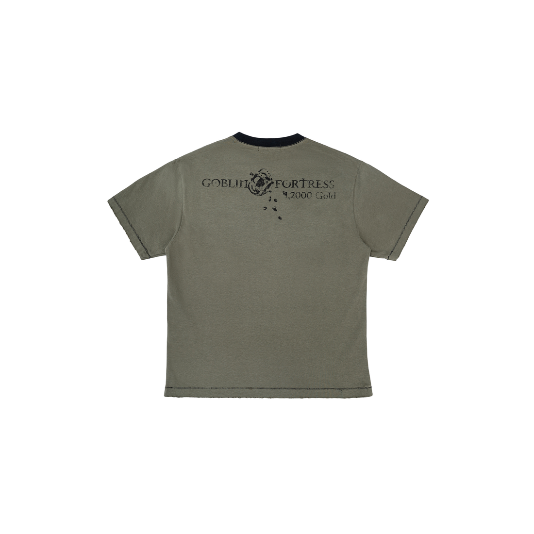 ESAIAS Washed Faded Graphic T-Shirt-T Shirt-S-Free Shipping Leatheretro