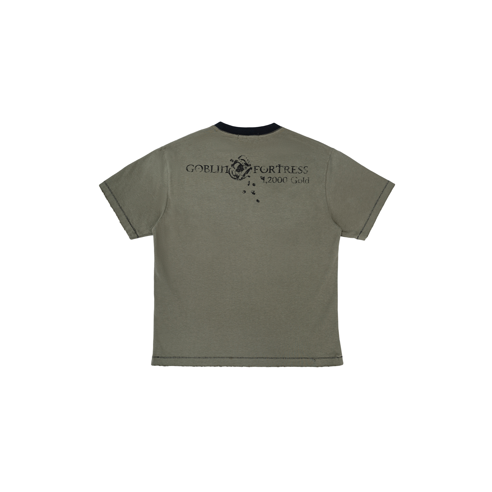 ESAIAS Washed Faded Graphic T-Shirt-T Shirt-S-Free Shipping Leatheretro