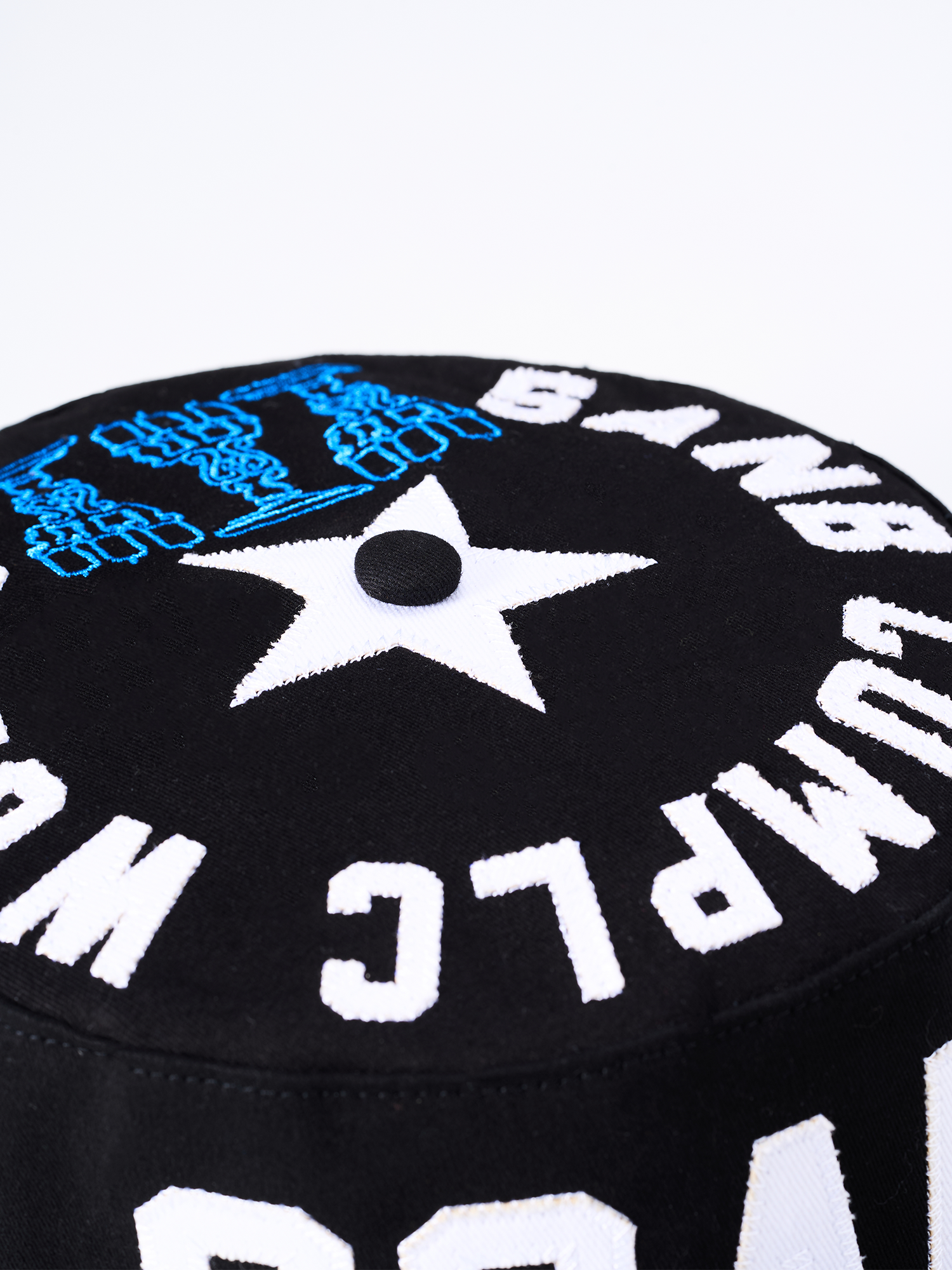 SANB LOGO Patch Pillbox Cap-Hat, Cap, Beanie-One Size-Free Shipping Leatheretro