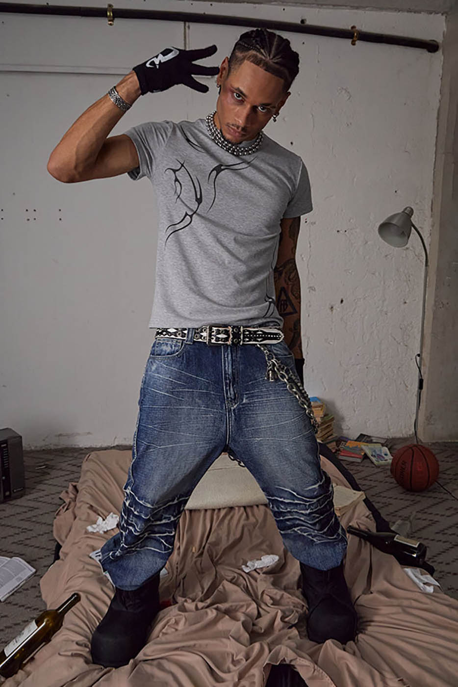 DND4DES The Rune T-Shirt-T Shirt-S-Black-Free Shipping Leatheretro