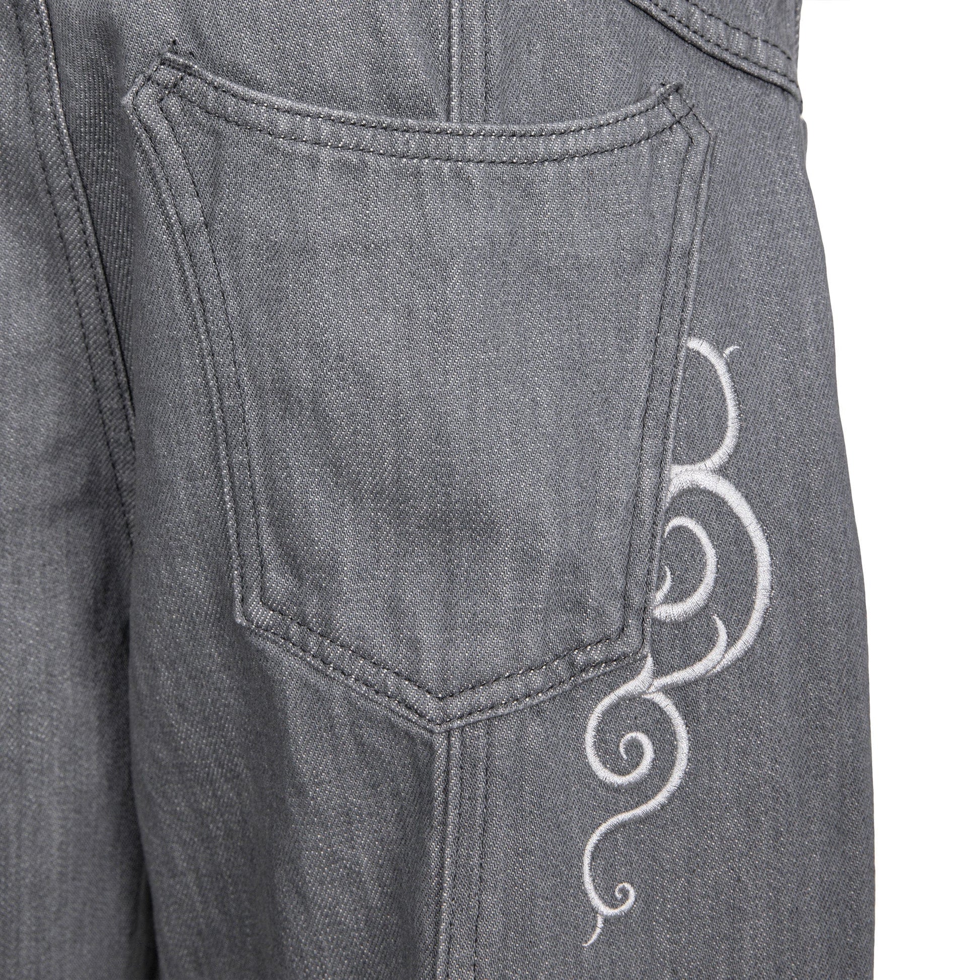CATSSTAC Floral Embroidered Flared Jeans-Jeans-M-Free Shipping Leatheretro