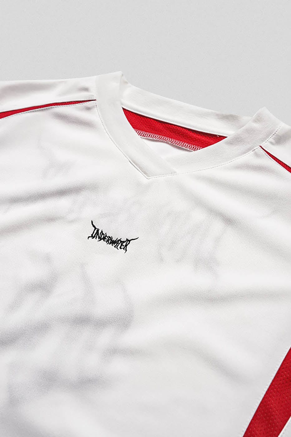 UNDERWATER Demon Eye Mesh Jersey White-T Shirt-S-Free Shipping Leatheretro