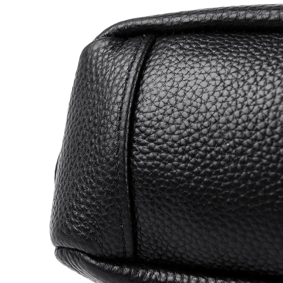 Genuine Leather Female Crossbody Bags-Handbags-Brown-Free Shipping Leatheretro