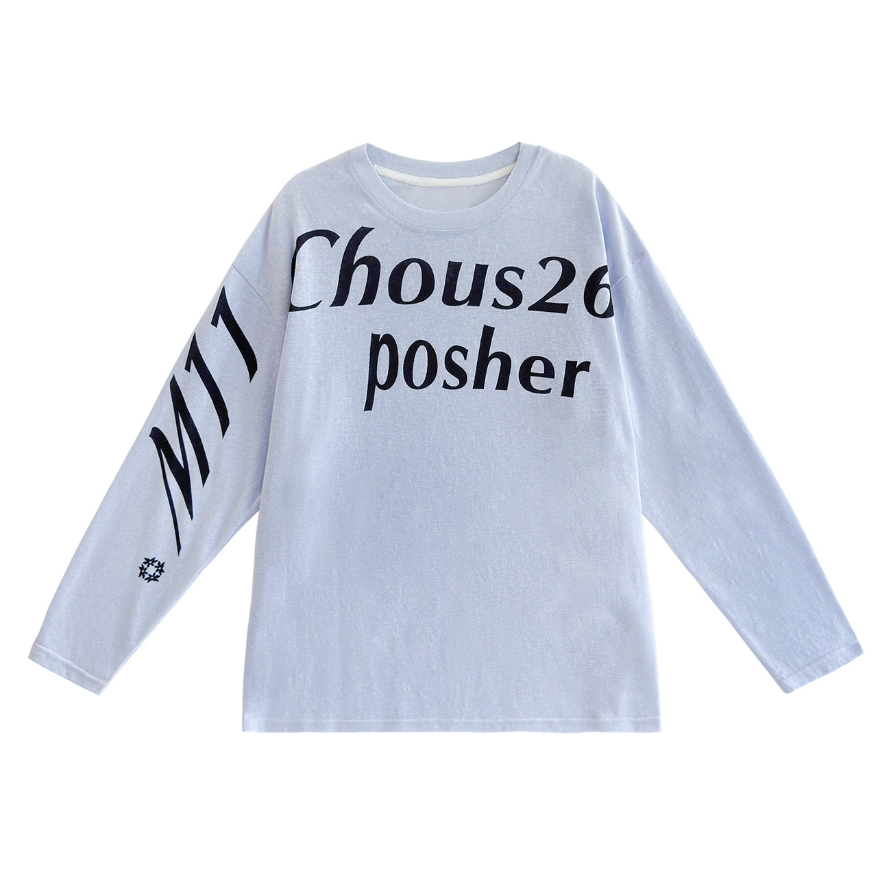 MIICHOUS UV-Protect Graphic Long-Sleeve Tee-L/S Tee-S (Preorder)-Blue-Free Shipping Leatheretro