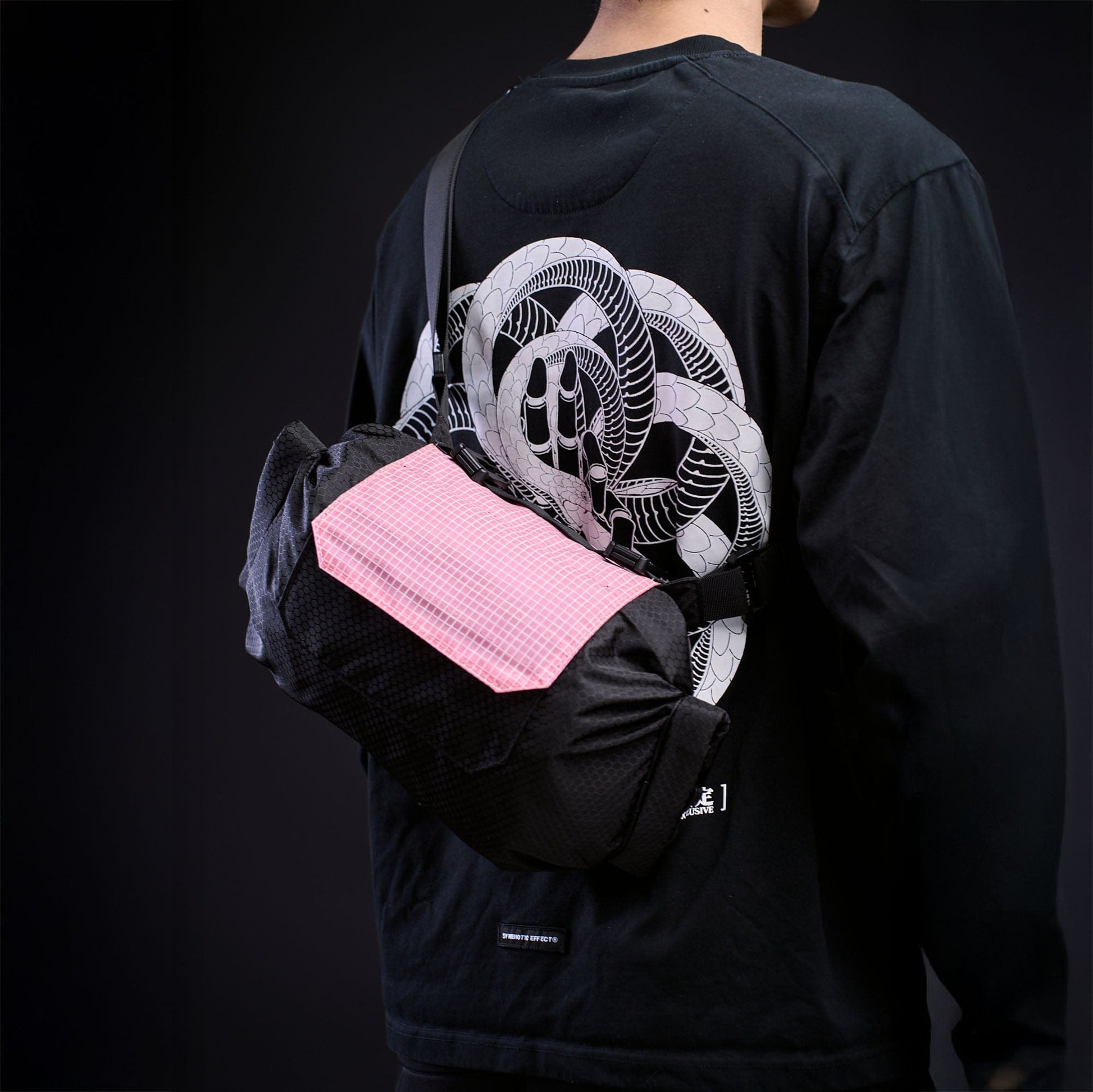 OVERCLOCK ROAM Dual-Roll Ripstop Foldable Sling Bag-Bag-Pink-Free Shipping Leatheretro