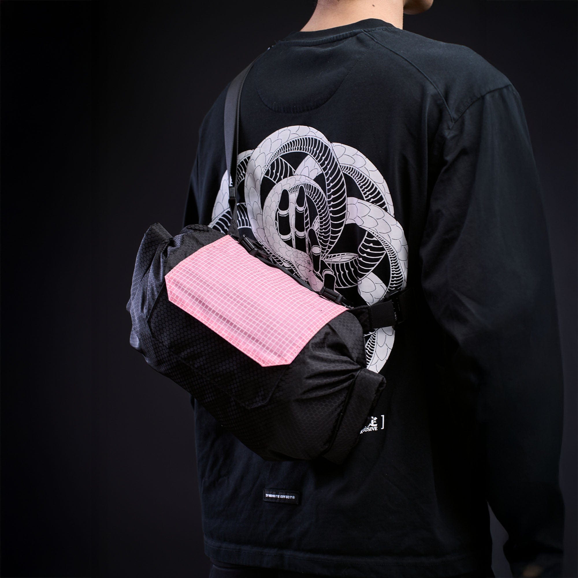 OVERCLOCK ROAM Dual-Roll Ripstop Foldable Sling Bag-Bag-Pink-Free Shipping Leatheretro