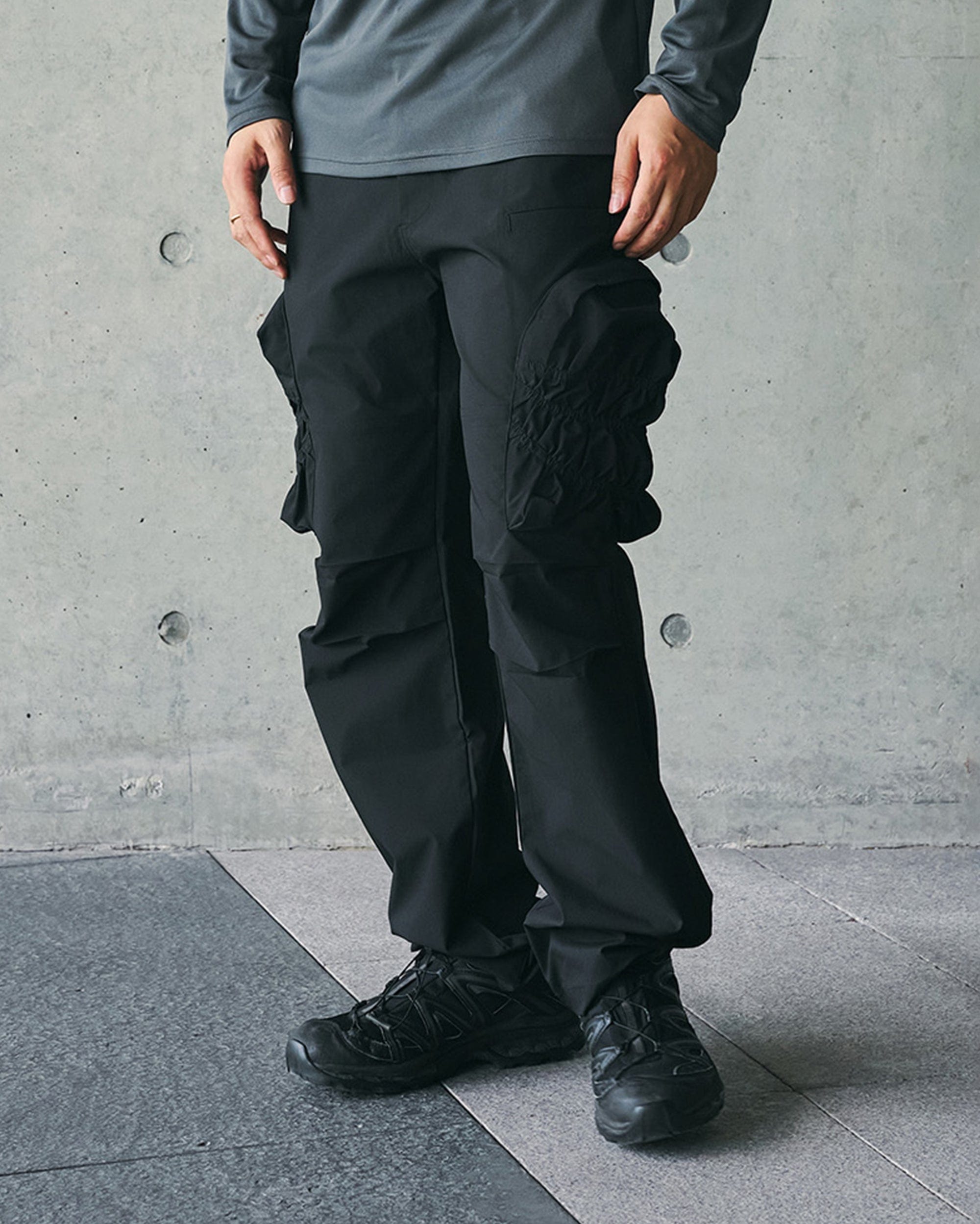 ENSHADOWER Modern Pleated Pocket Ourdoor Pants-Pants-S-Free Shipping Leatheretro