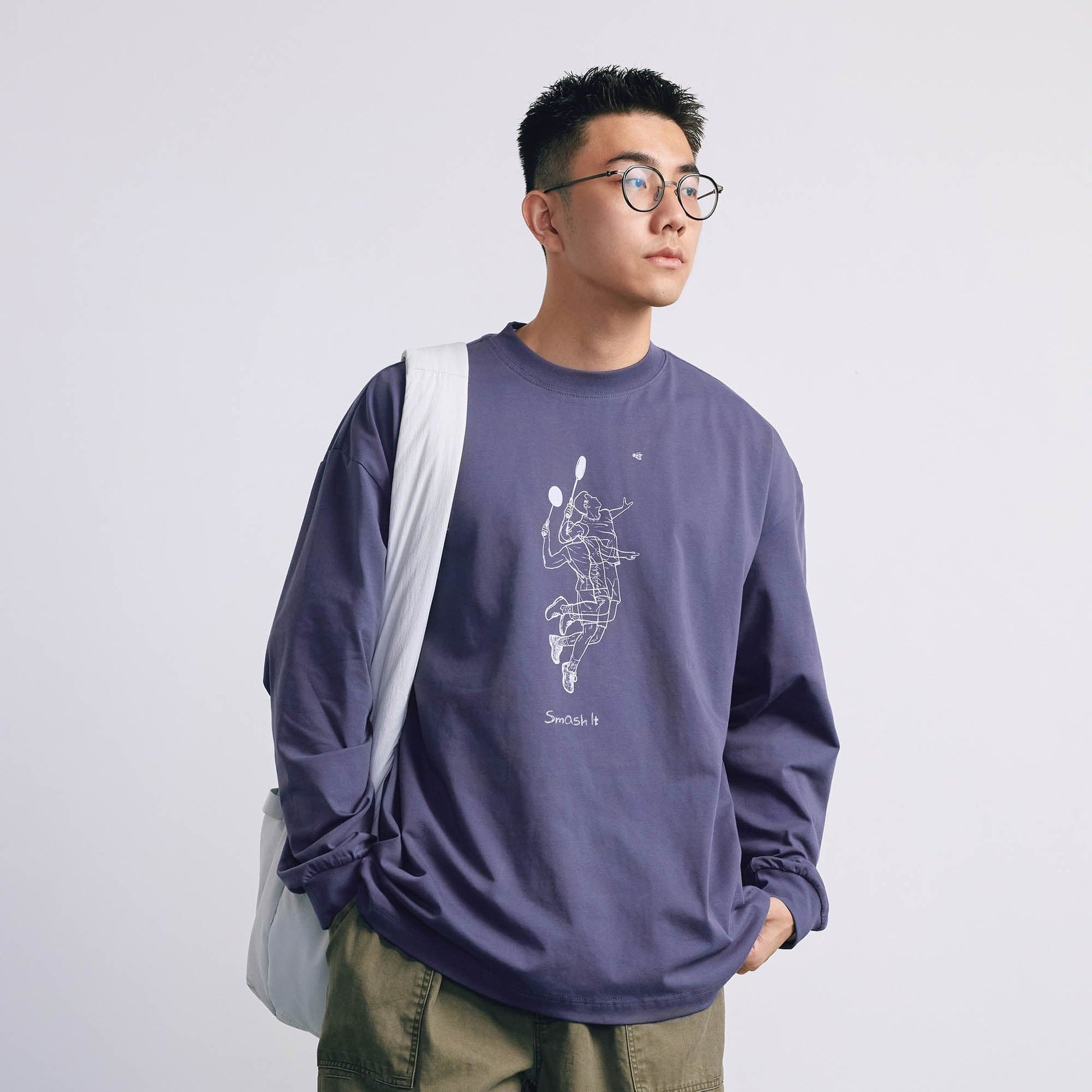 BANANA CLUB Racing Sorona Quick-Dry Training Long-Sleeve Tee-L/S Tee-XS-Purple-Free Shipping Leatheretro