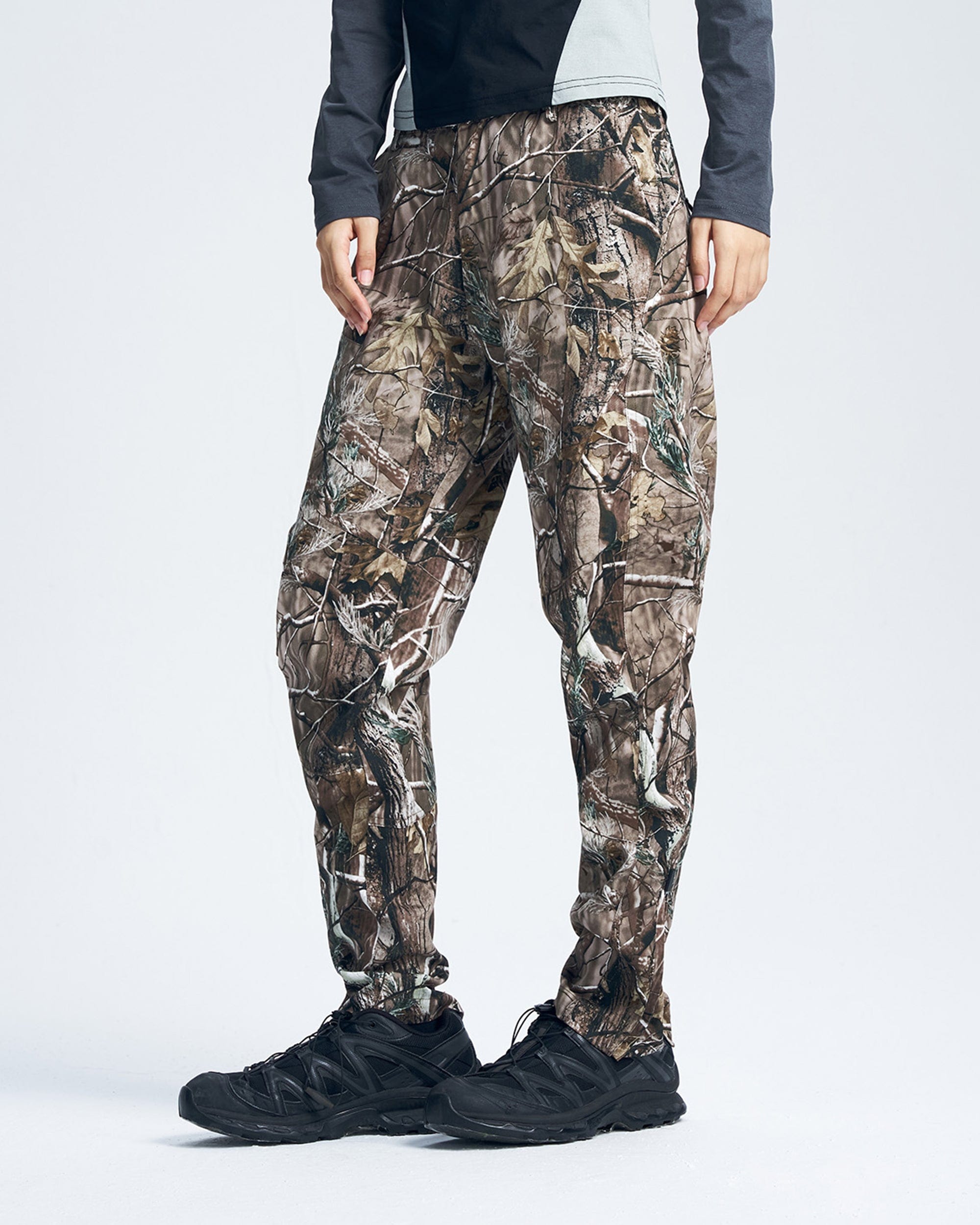 ENSHADOWER Wood Camo Hiking Pants-Pants-Female version:XS-Free Shipping Leatheretro