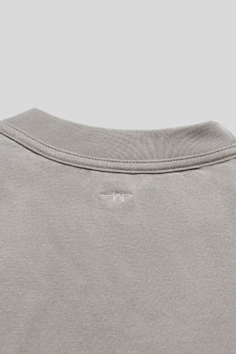 UNDERWATER Distressed Embroidery T-Shirt Light Sand-T Shirt-S-Free Shipping Leatheretro