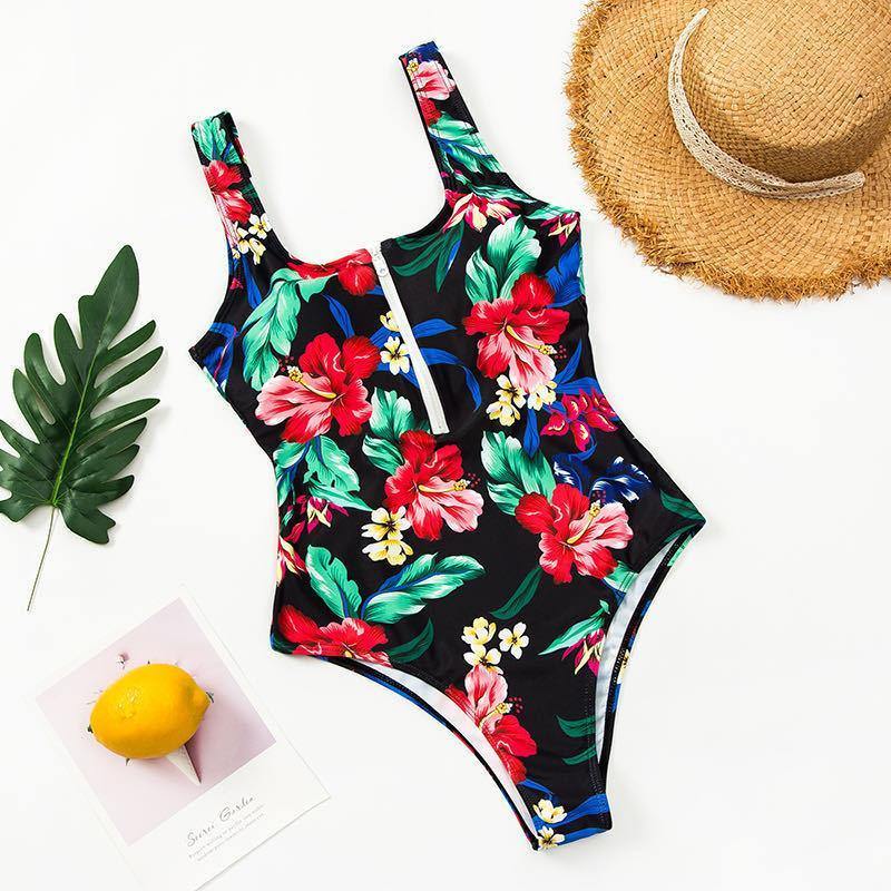 One Piece Summer Beach Swimsuits-Women Swimwear-20-S-Free Shipping Leatheretro