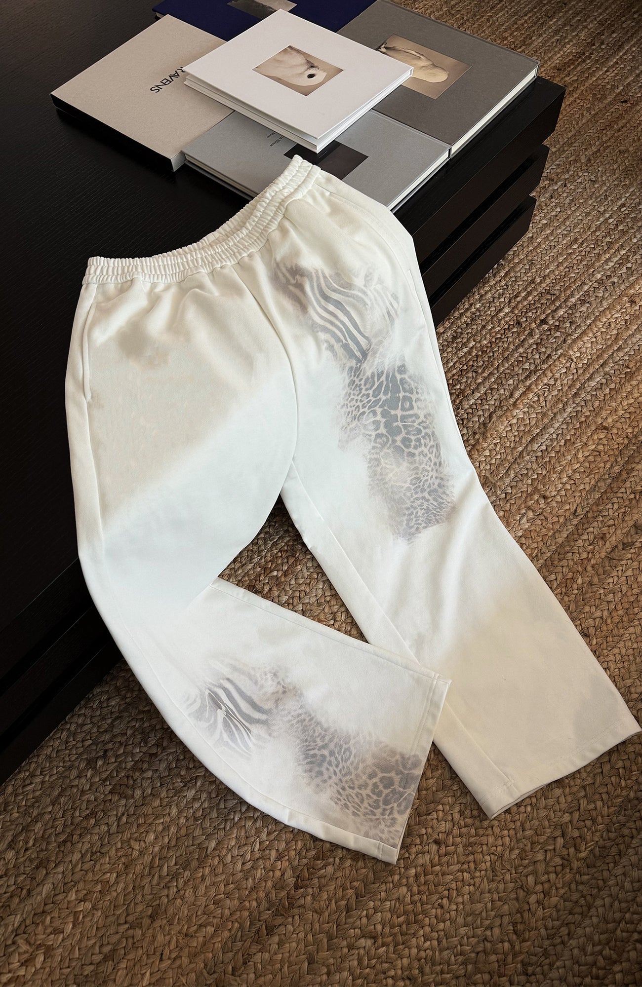 DONSMOKE Zebra-Leopard Graphic Sweatpants-Pants-S (Preorder)-Free Shipping Leatheretro