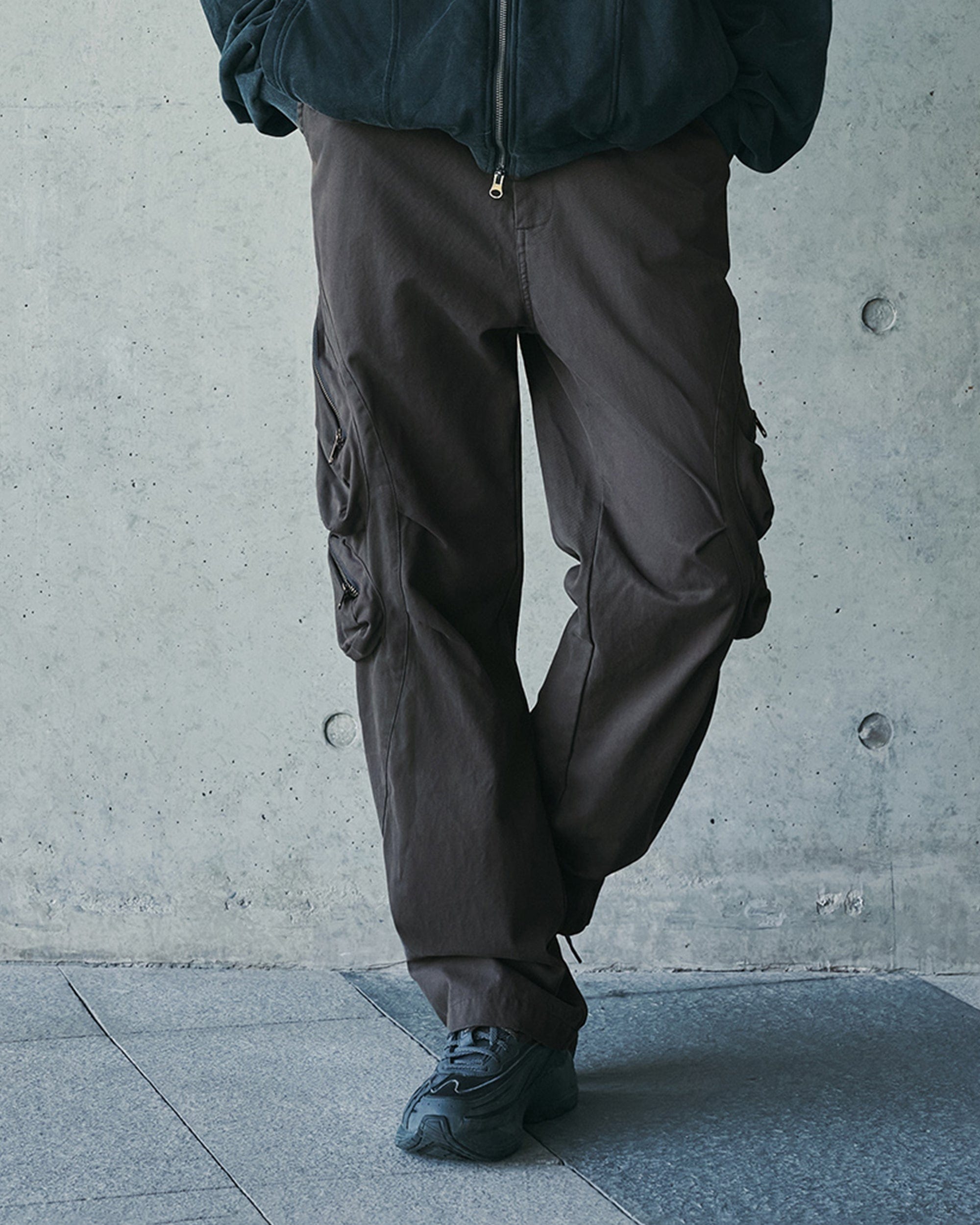 ENSHADOWER Modern Pleated Zipper Tactical Cargo-Pants-S-Free Shipping Leatheretro