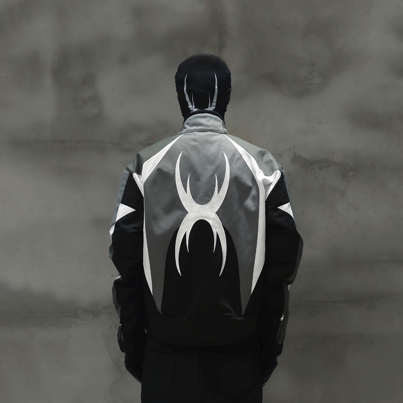 RTVG Modern Spliced Raglan Racing Pullover-Jacket-M-Free Shipping Leatheretro