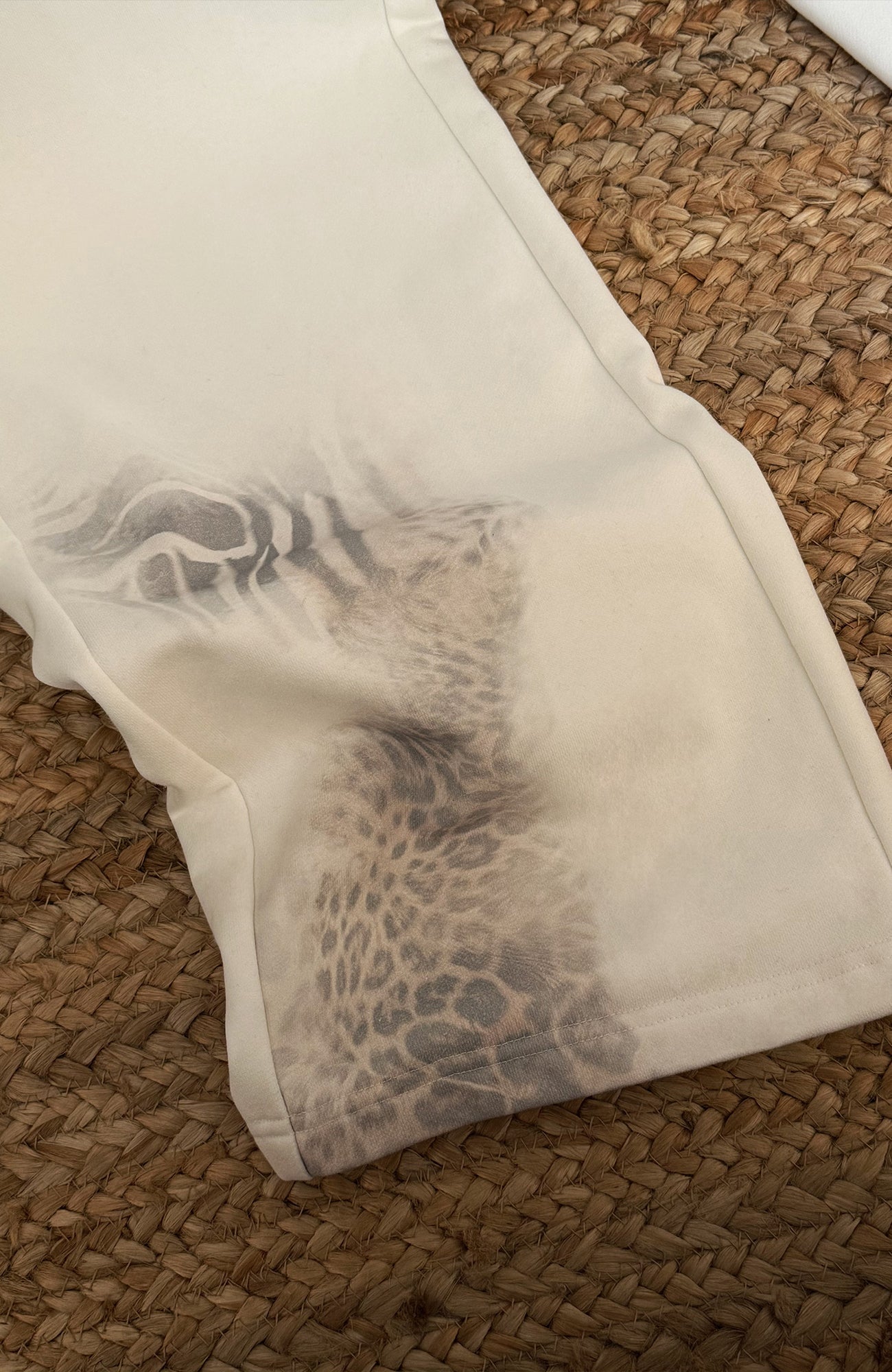 DONSMOKE Zebra-Leopard Graphic Sweatpants-Pants-S (Preorder)-Free Shipping Leatheretro