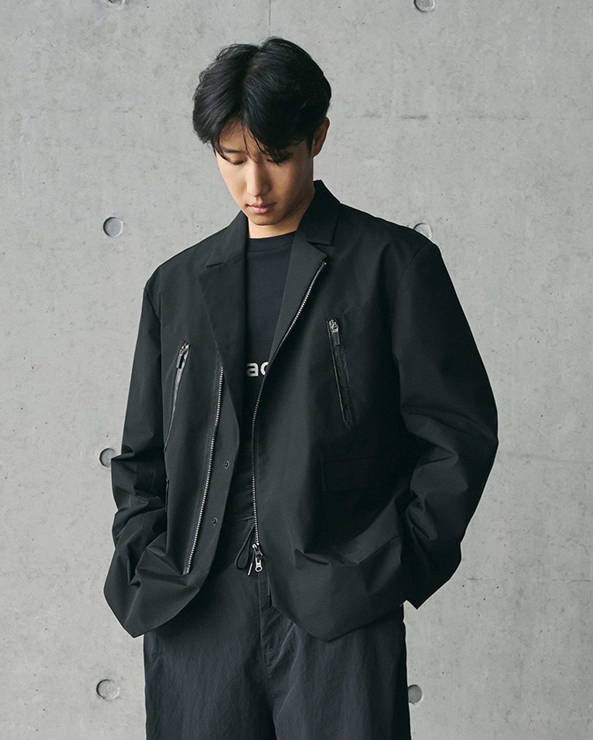 ENSHADOWER Modern Multi-pocket Zipper Outdoor Blazer-Jacket-S-Free Shipping Leatheretro